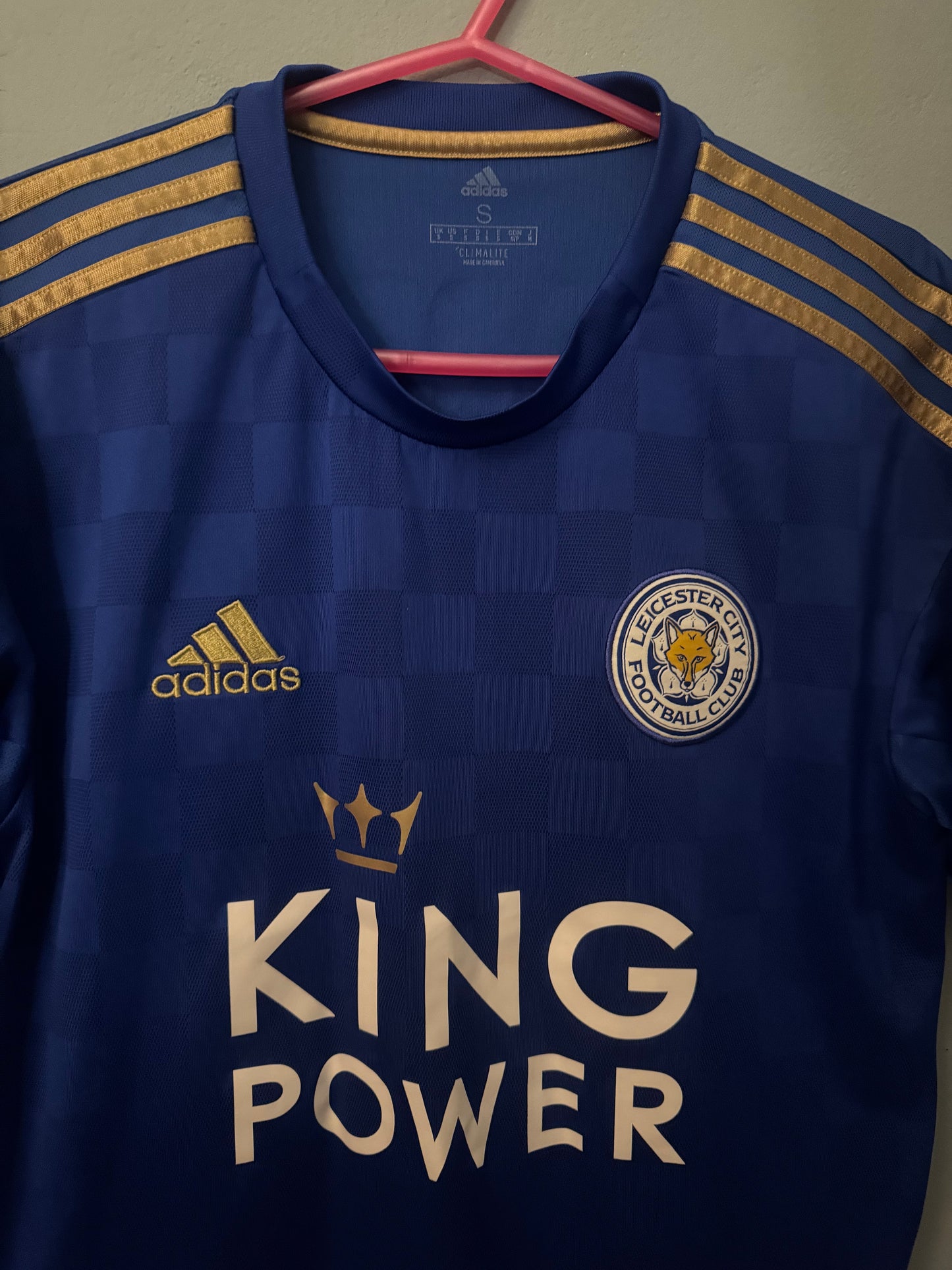 Leicester City Football Shirt - 2019 / 2020 - Home - Small - #9 Jamie Vardy