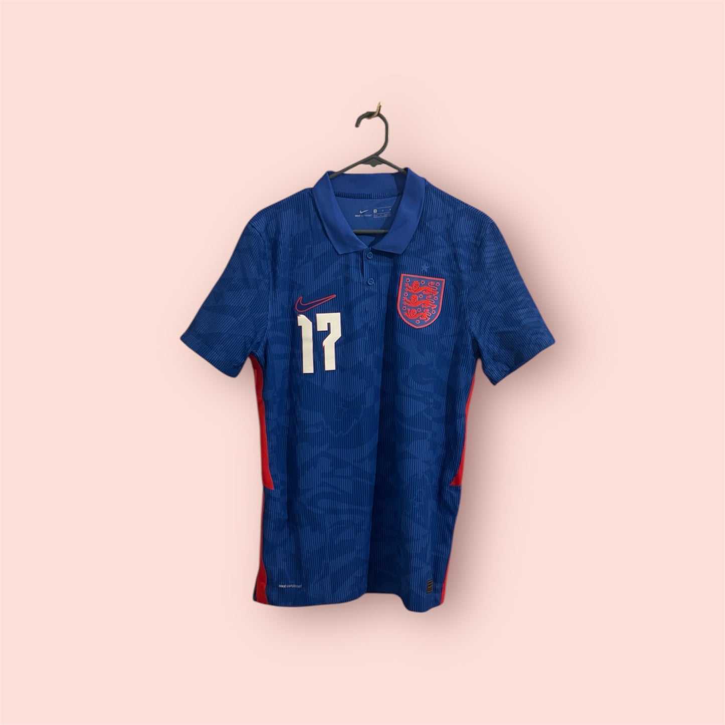 England Football Shirt - 2020 - Away - Medium - #17 Sancho - Vaporknit