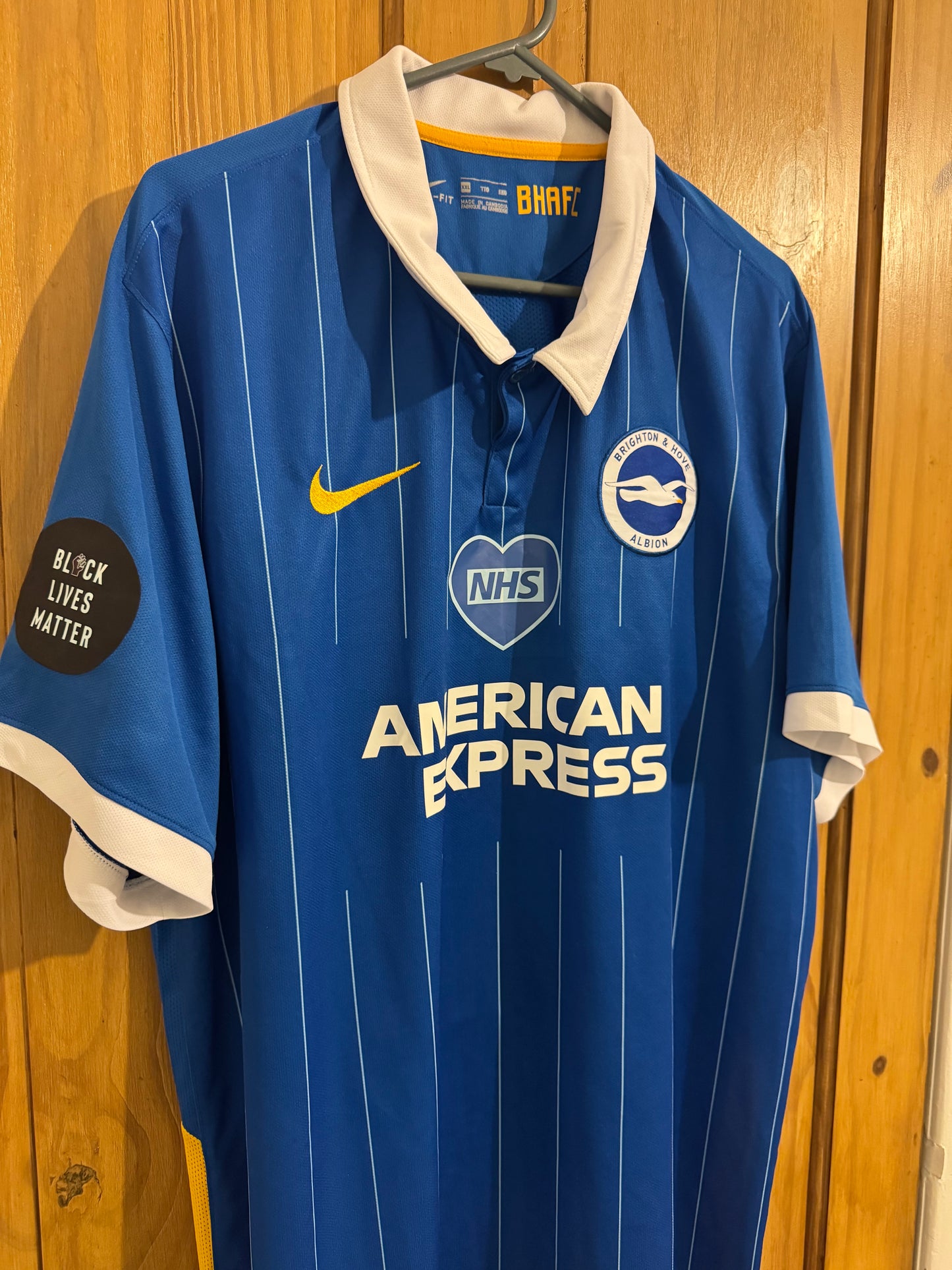 Brighton & Hove Albion Football Shirt - 2020 / 2021 / 2022 - Home - XXL - Rare