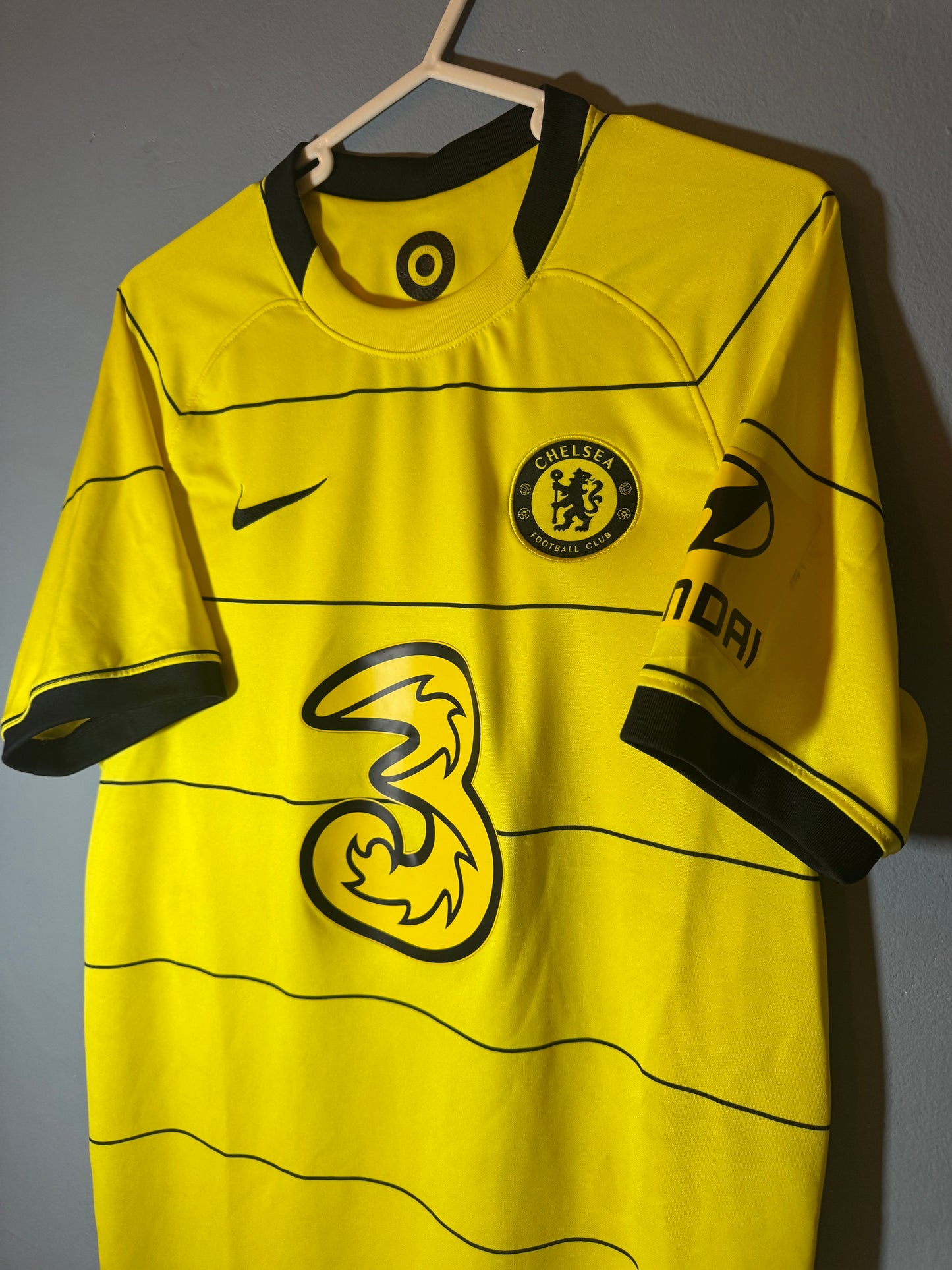 Chelsea Football Shirt - 2021 / 2022 - Away - Medium - #6 Thiago Silva