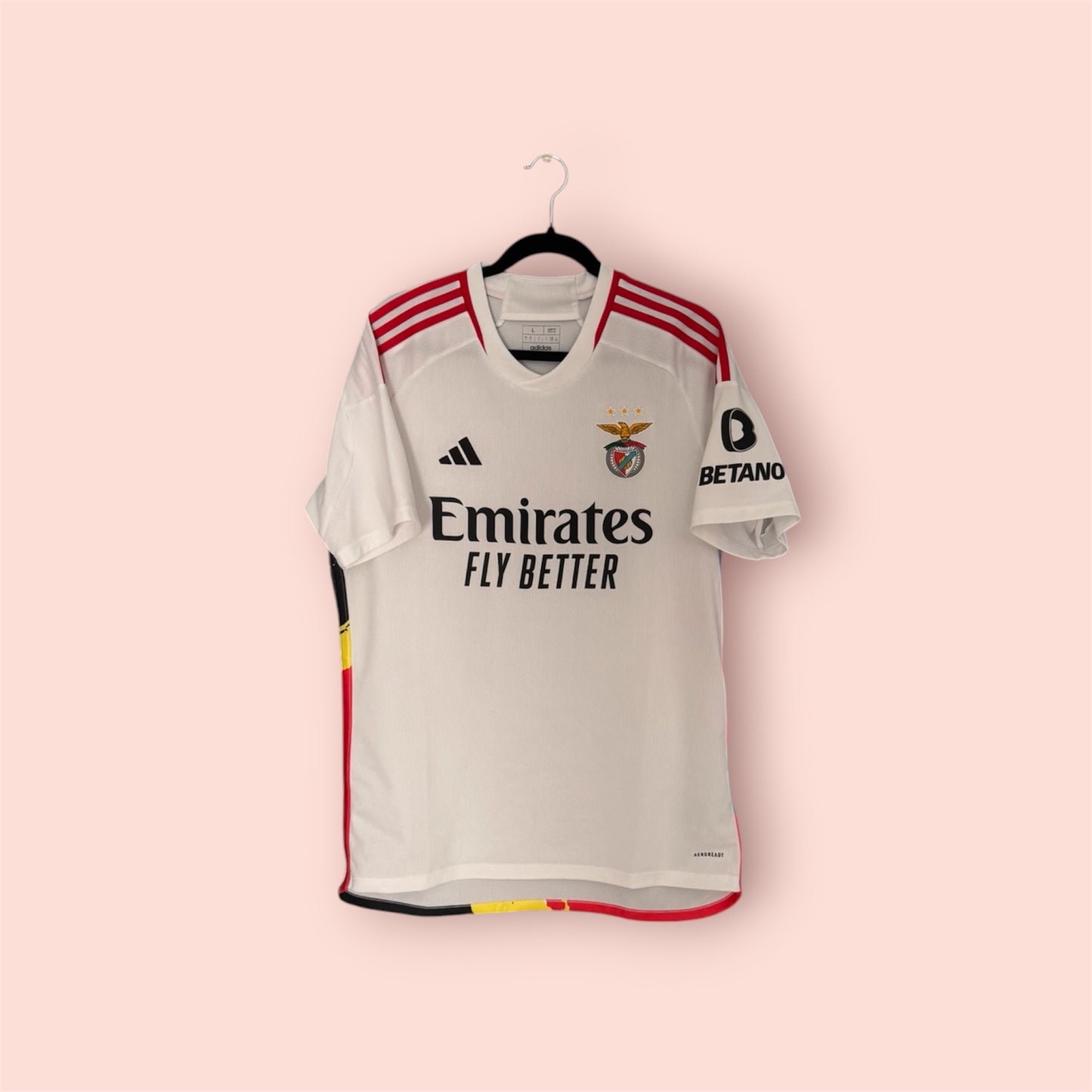 SL Benfica Football Shirt - 2023 / 2024 - Third - Large - #11 Angel Di Maria