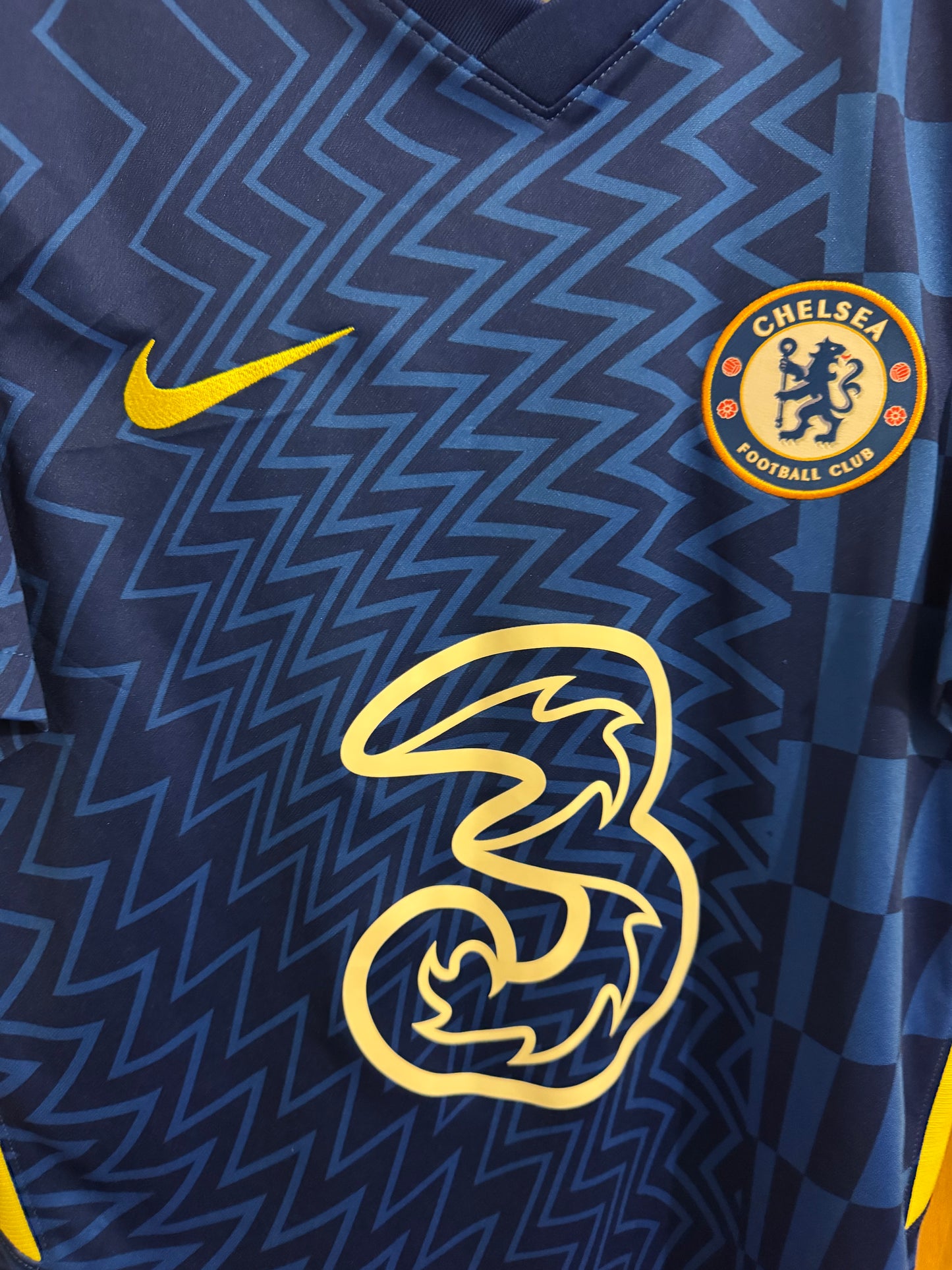 Chelsea Football Shirt - 2021 / 2022 - Home - Small - #7 N’golo Kante