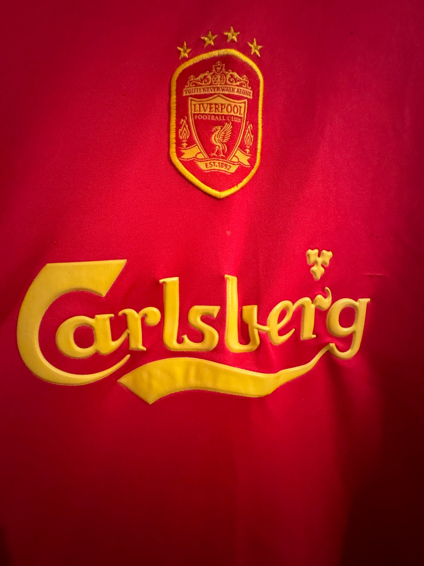 Liverpool Football Shirt - 2002 / 2003 - Home - European Version - XXL
