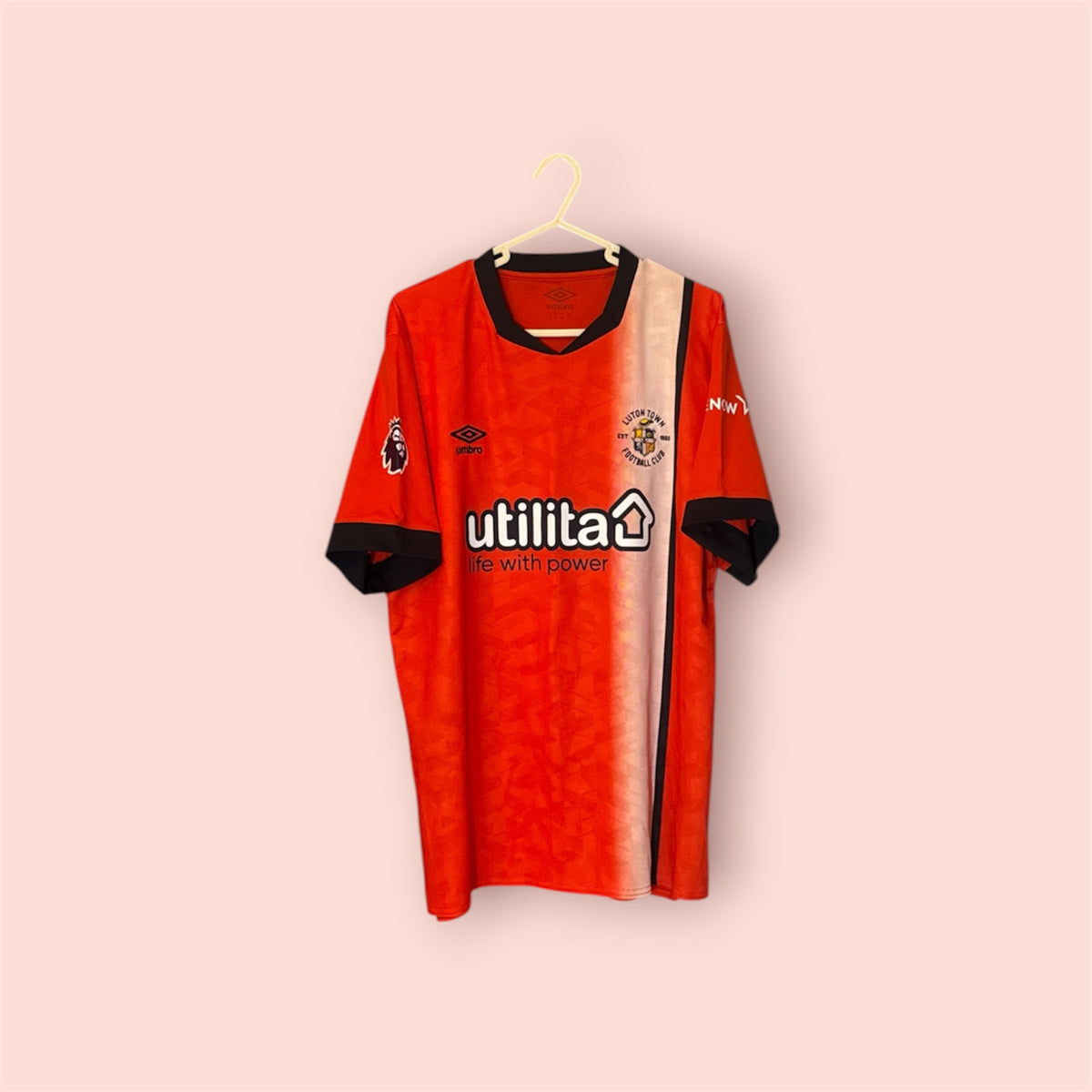 Luton Town Football Shirt - 2023 / 2024 / 2025 - Home - XL - #9 Carlton Morris