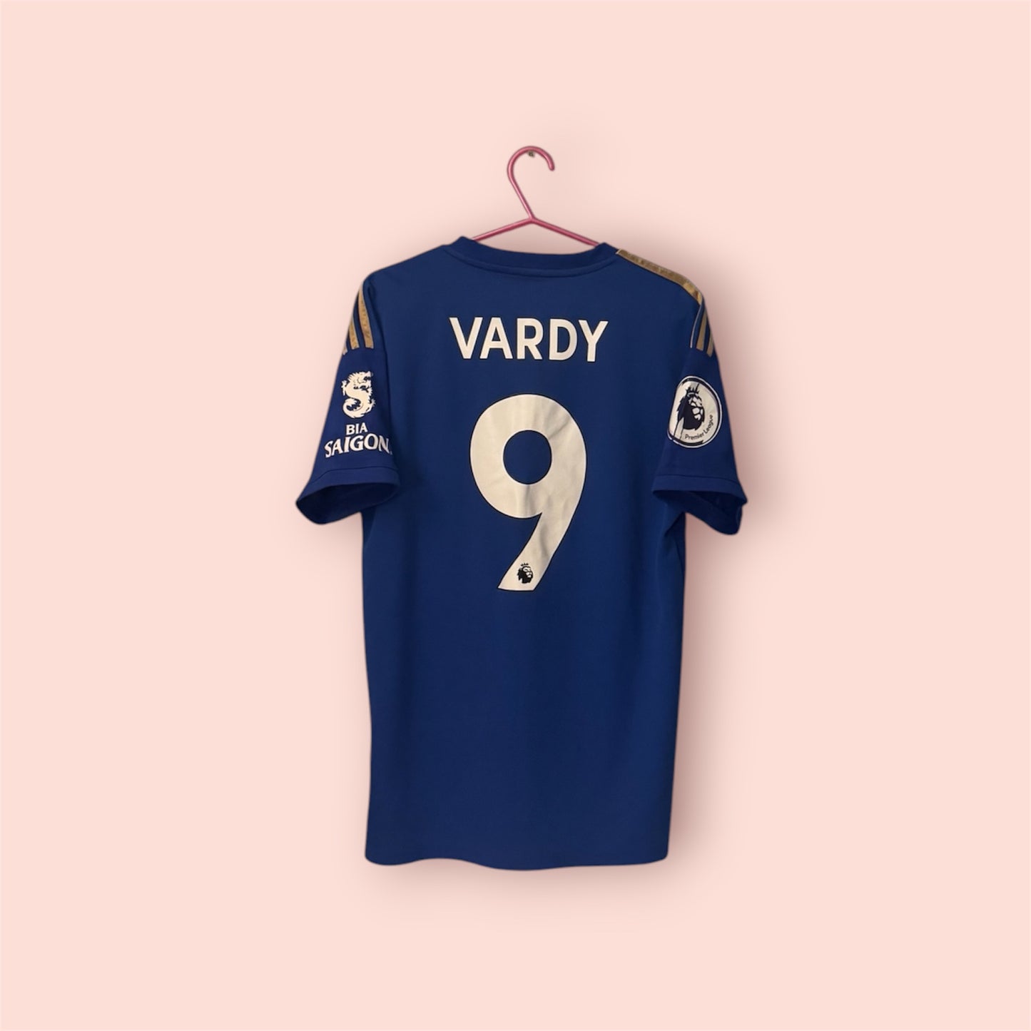 Leicester City Football Shirt - 2019 / 2020 - Home - Small - #9 Jamie Vardy