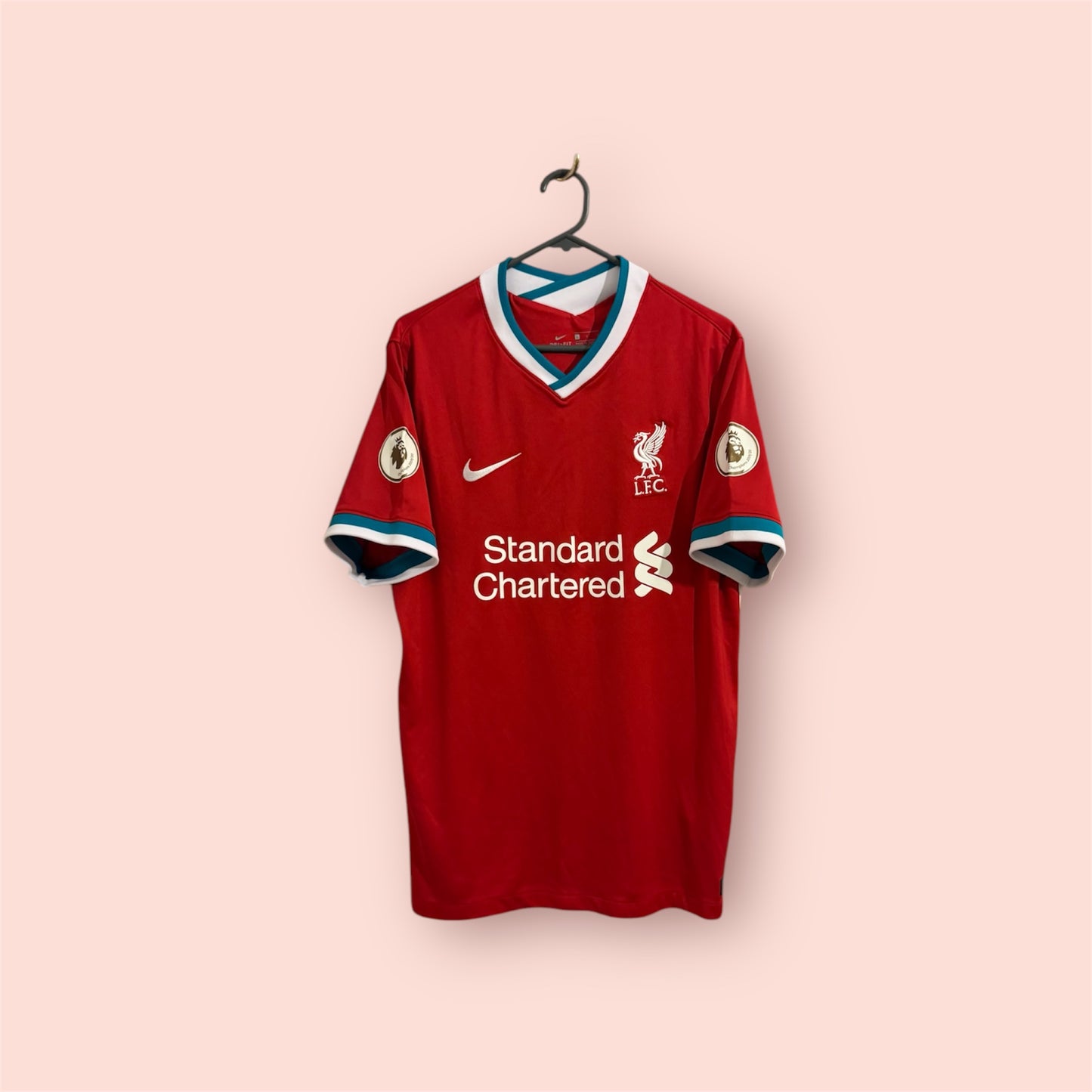 Liverpool Football Shirt - 2020 / 2021 - Home - Large - #8 Naby Keita