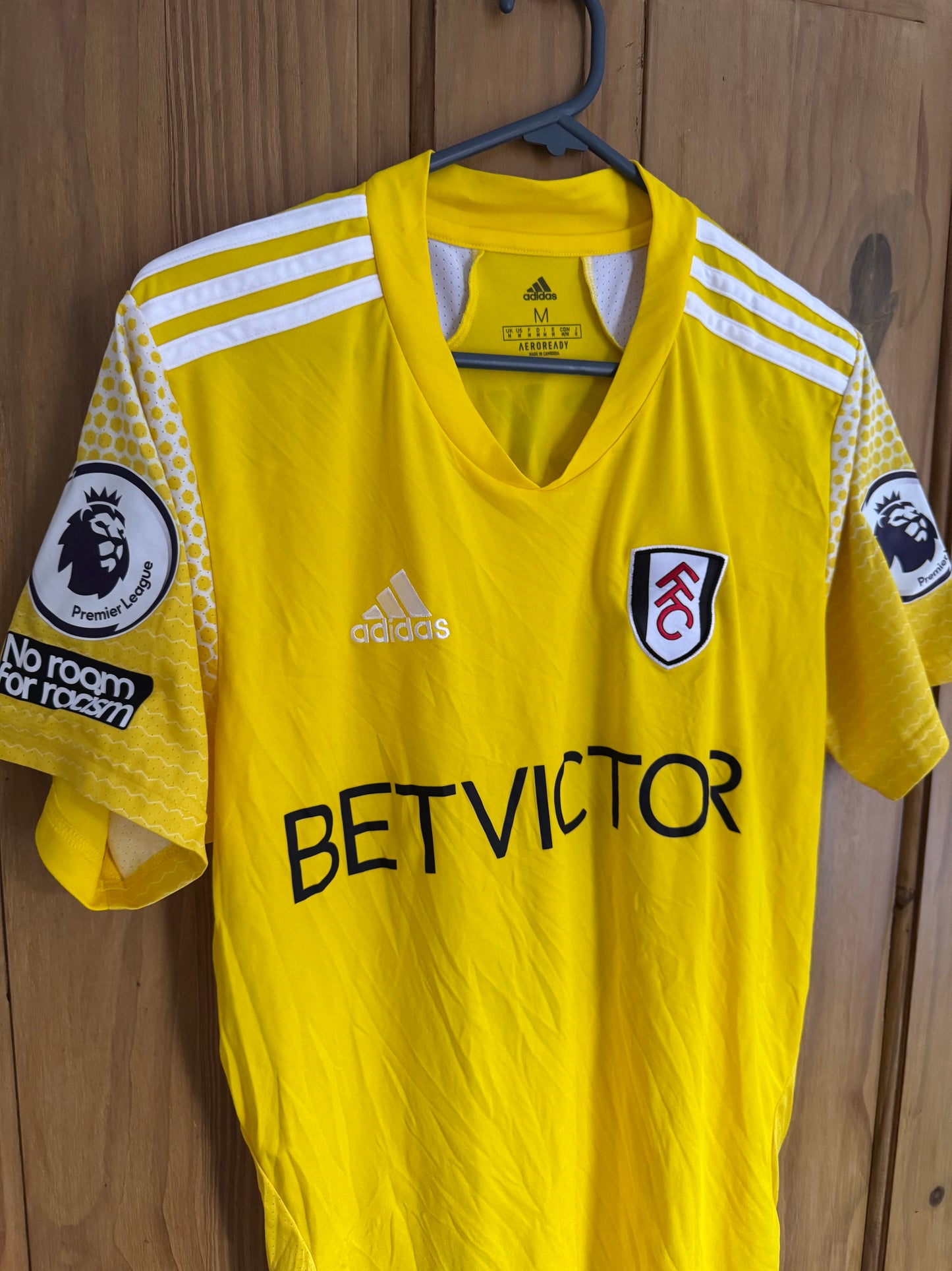 Fulham Football Shirt - 2020 / 2021 - Away - Medium - #11 Knockaert