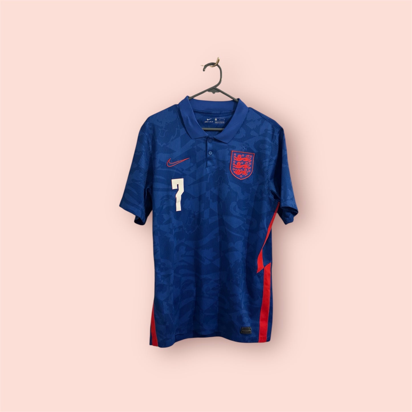 England Football Shirt - 2020 - Away - Medium - #7 Jack Grealish