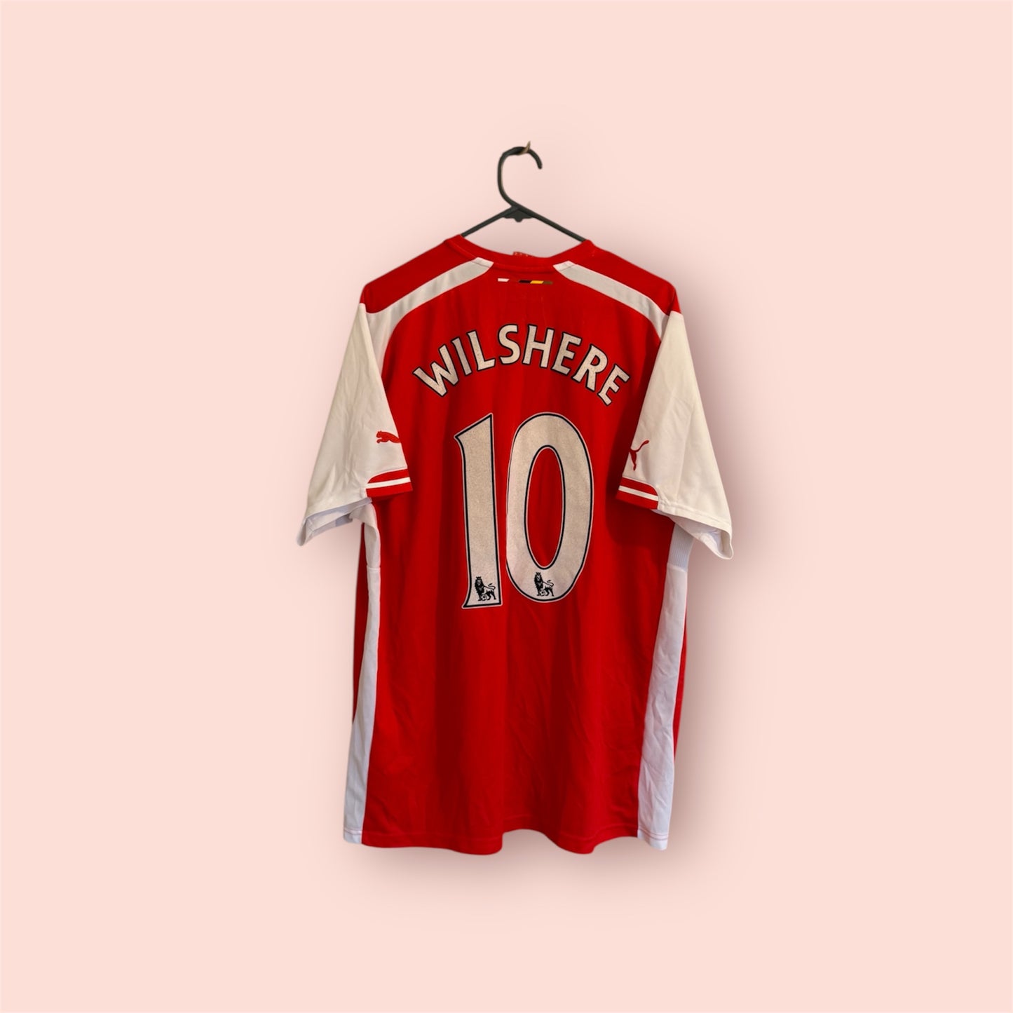 Arsenal Football Shirt - 2014 / 2015 - Home - XL - #10 Jack Wilshere