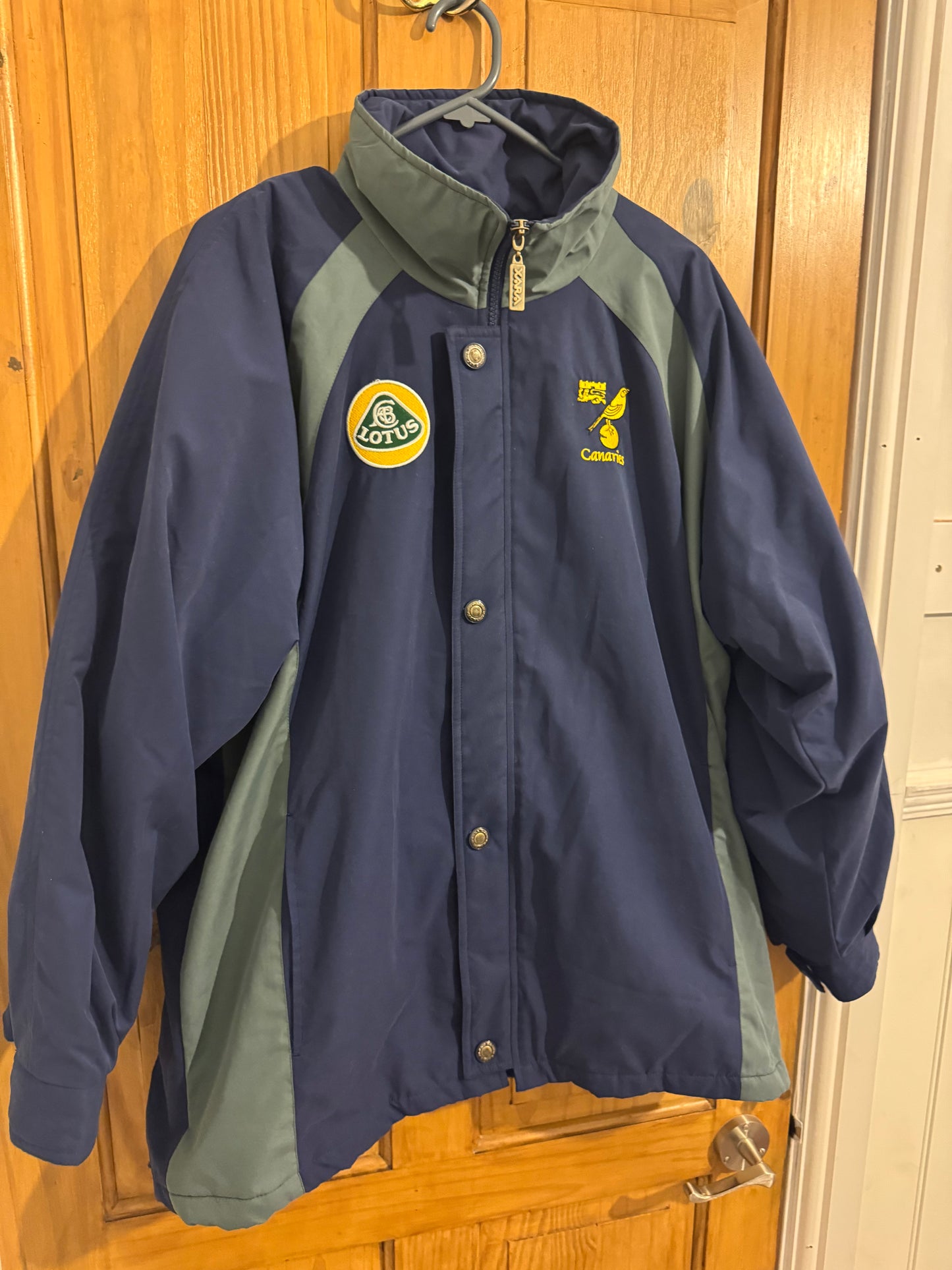 Norwich City Football Coat Jacket - 2003 / 2004 / 2005 - Medium