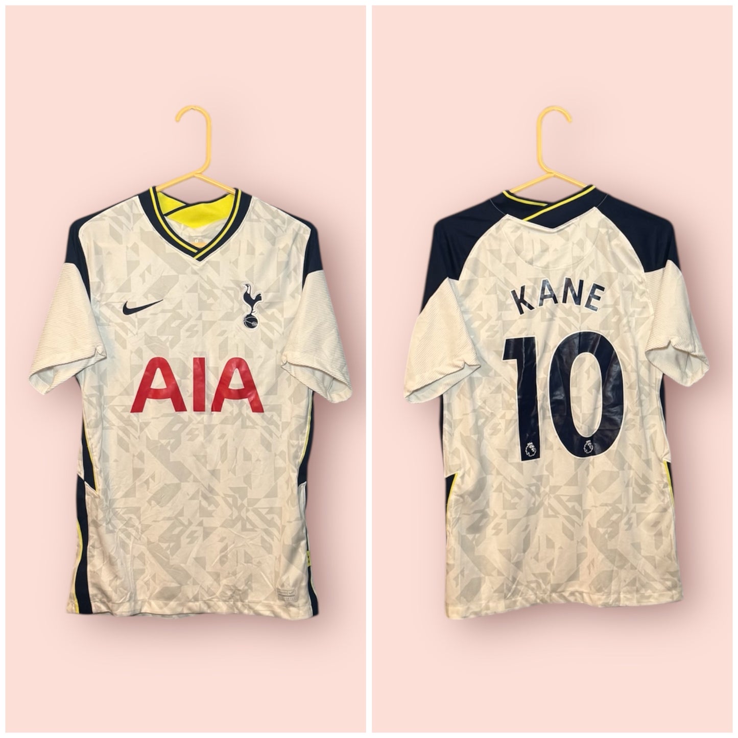 Tottenham Hotspur Football Shirt - 2020 / 2021 - Home - Medium - #10 Harry Kane