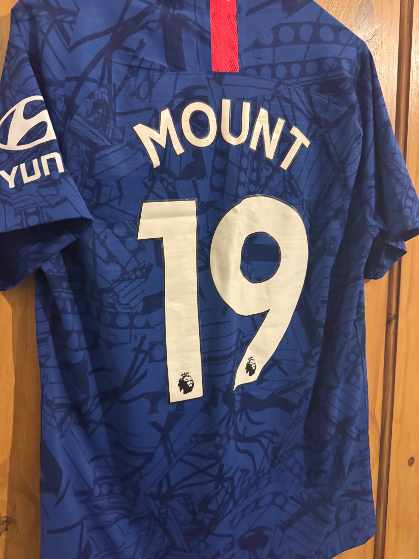Chelsea Football Shirt - 2019 / 2020 - Home - Medium - #19 Mount - VaporKnit