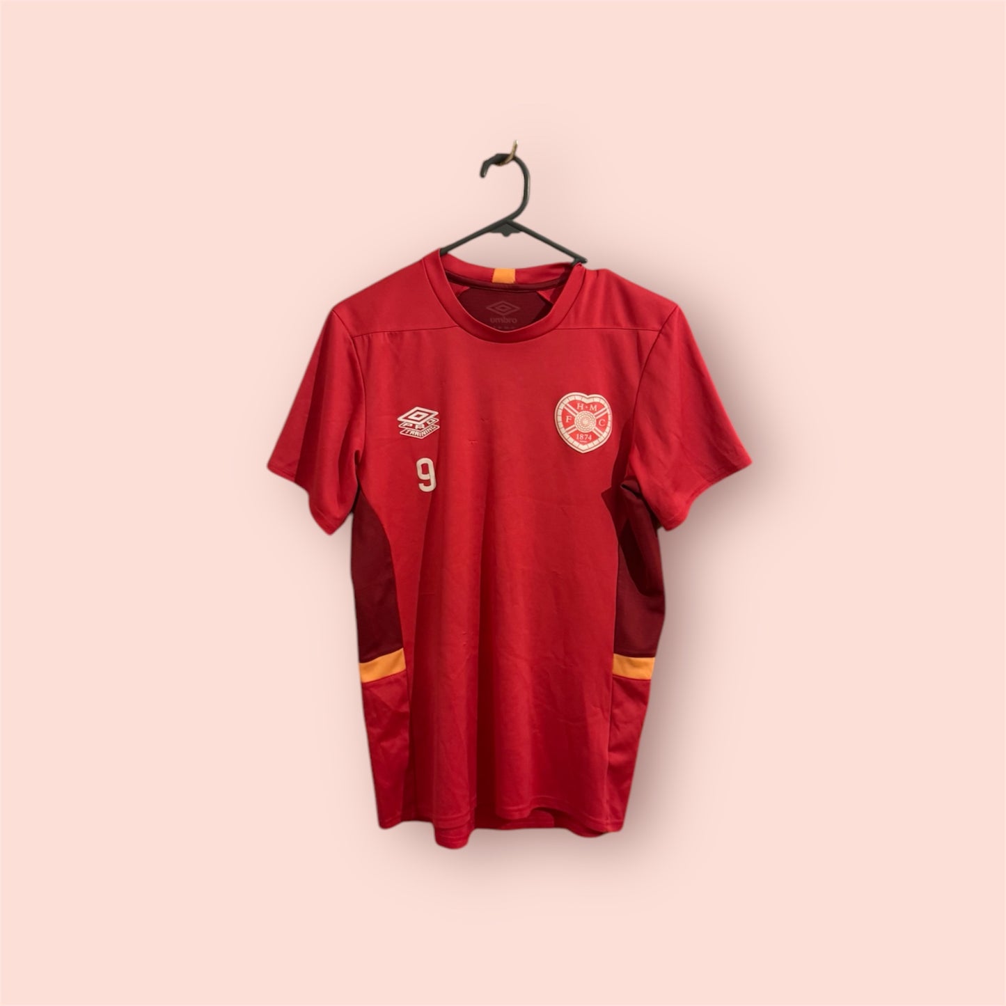 Heart Of Midlothian - 2021 - 2022 / 2023 - Training Top - Player Issue - #9 - Small