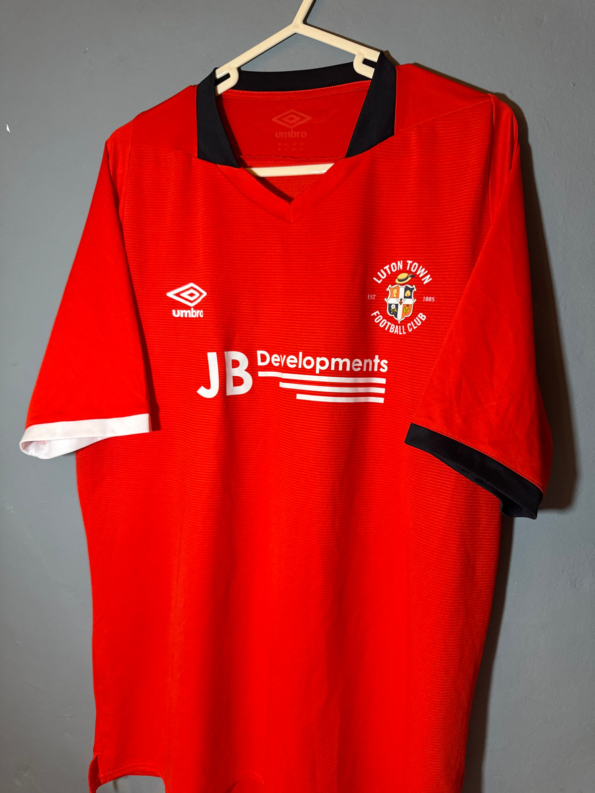 Luton Town Football Shirt - 2020 / 2021 - Home - XL