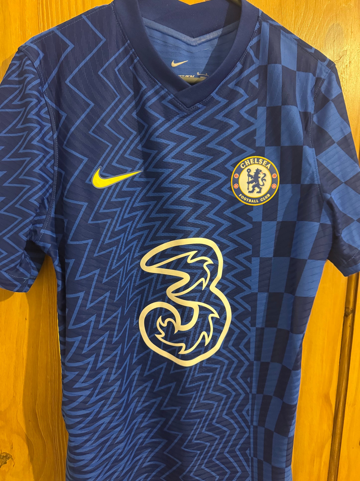 Chelsea Football Shirt - 2021 / 2022 - Home - Medium - #19 Mount - DRI FIT ADV