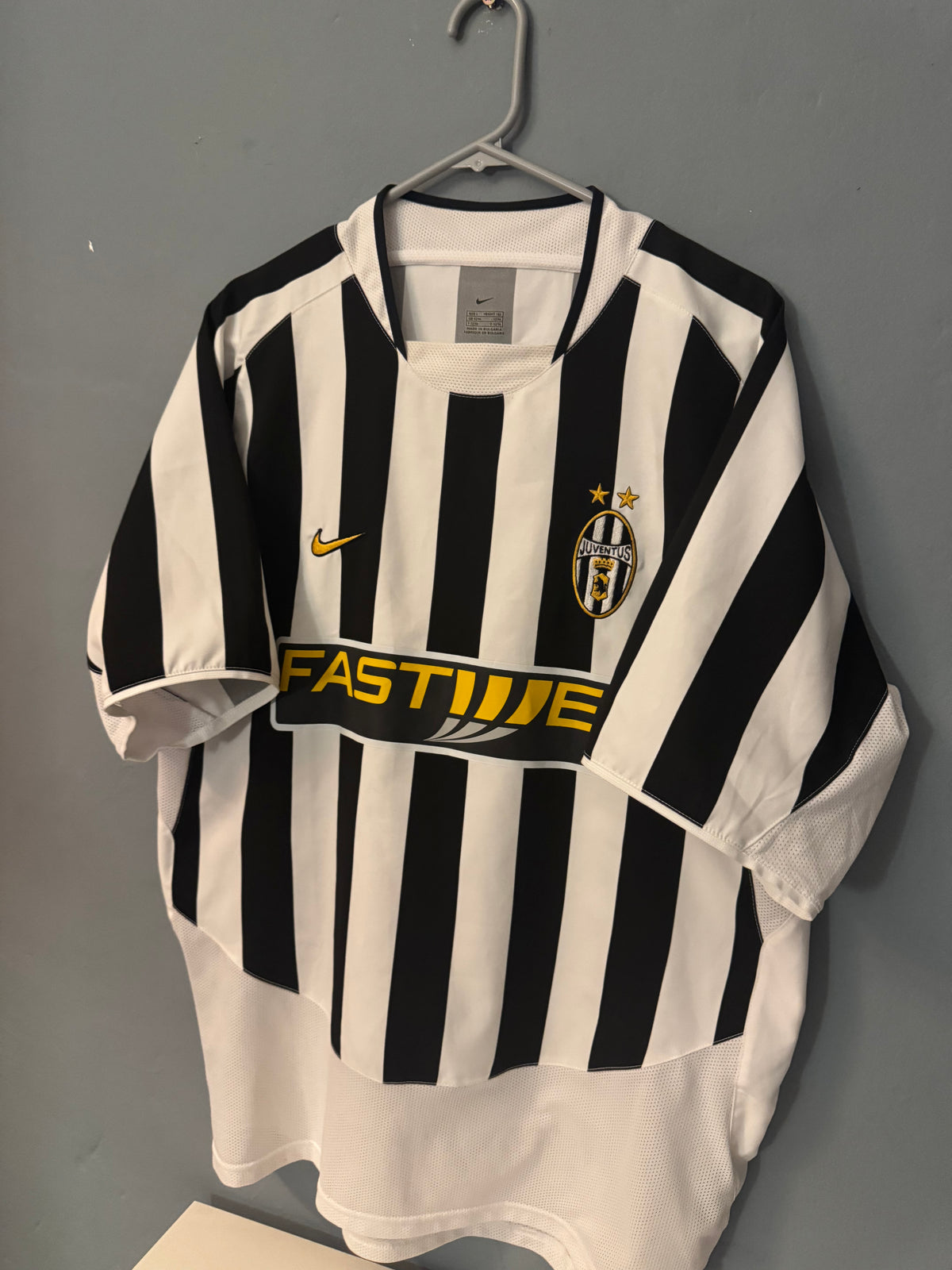 Juventus Football Shirt - 2003 / 2004 - Home - Large
