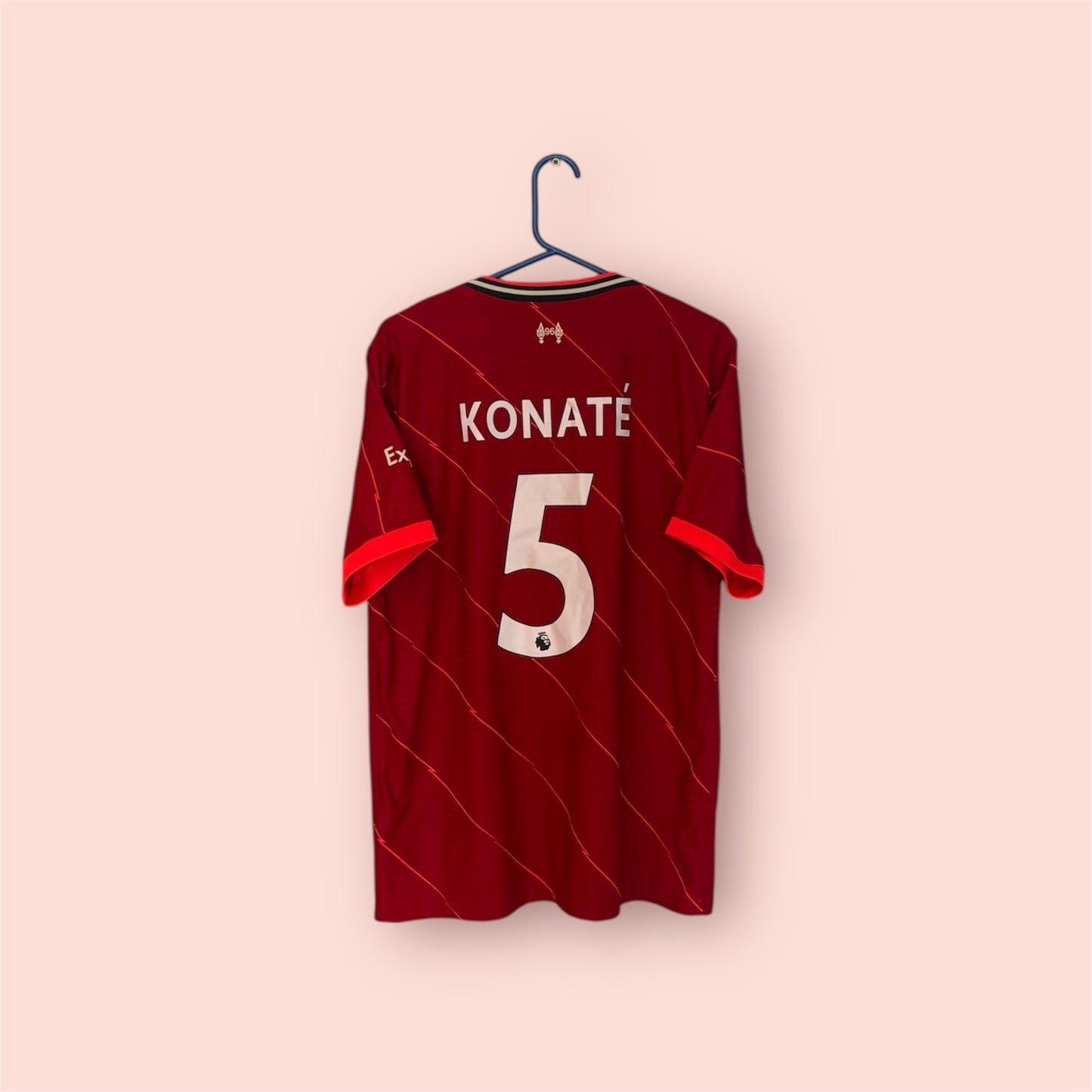 Liverpool Football Shirt - 2021 / 2022 - Home - XL - Dri Fit Adv - #5 Konate