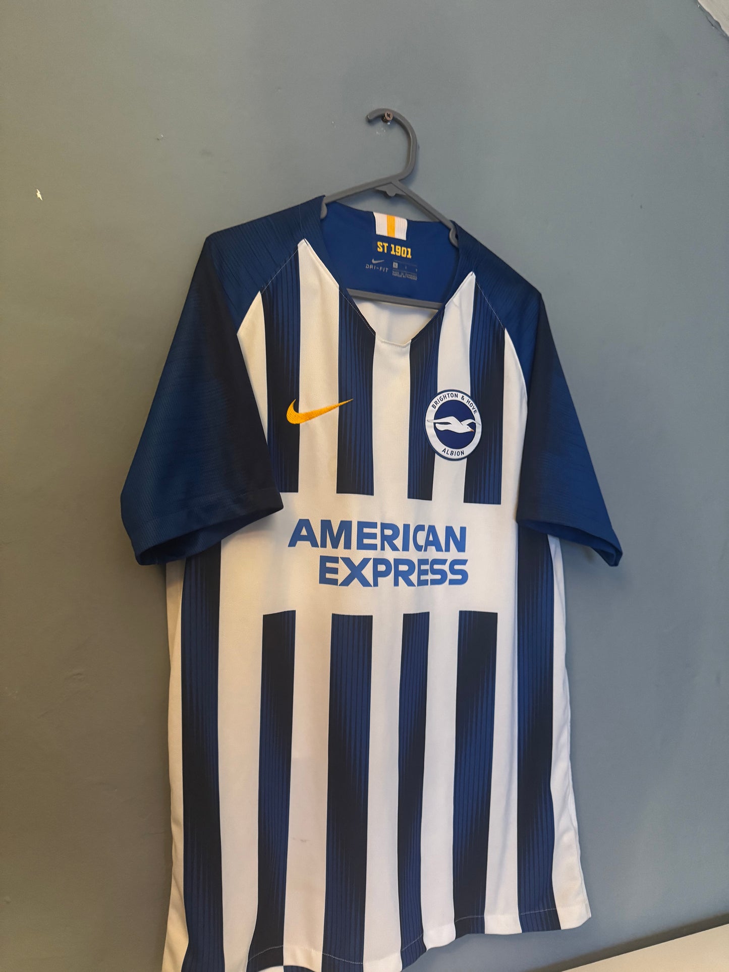 Brighton & Hove Albion Football Shirt - 2019 / 2020 - Home - Large