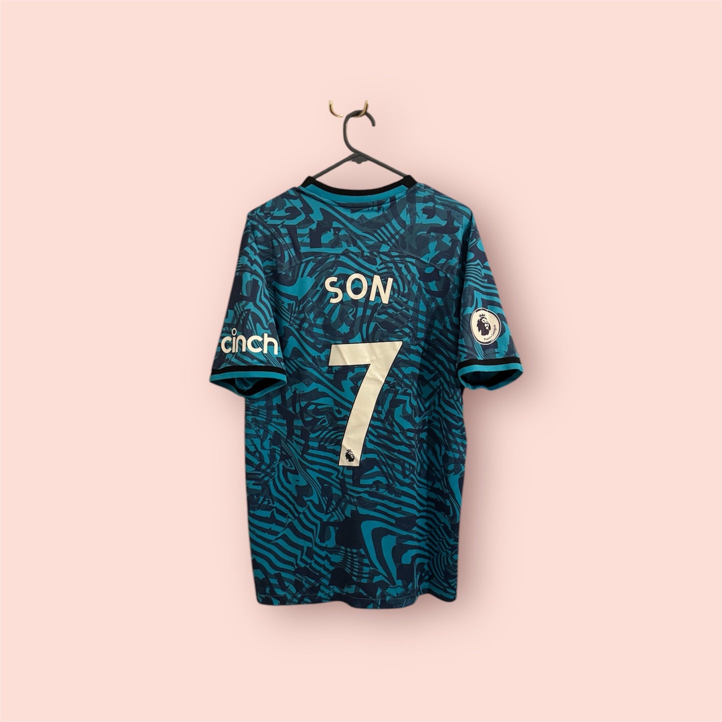 Tottenham Hotspur Football Shirt - 2022 / 2023 - Third - Large - #7 Son