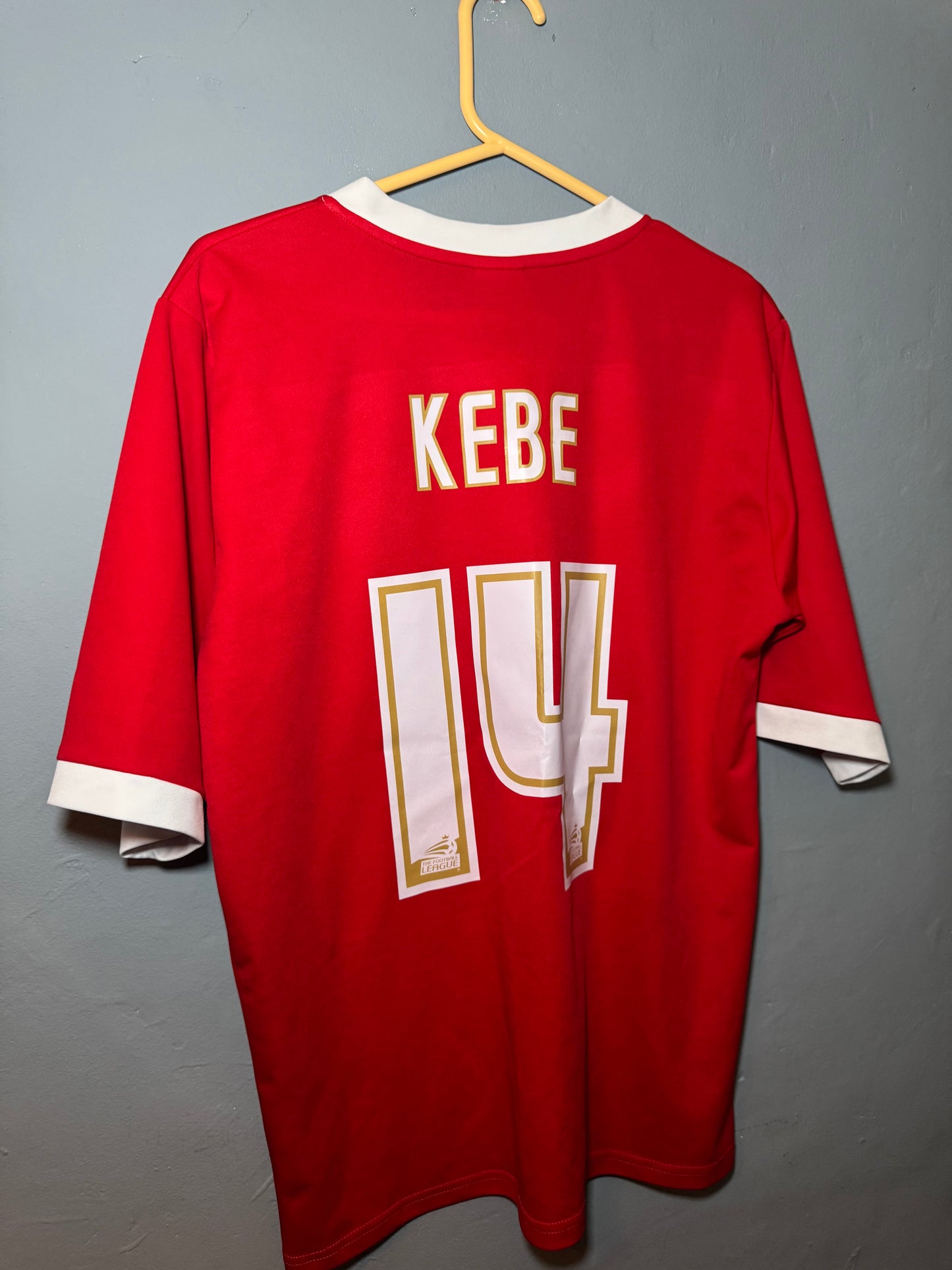 Reading Football Shirt - 2011 / 2012 - Away - Large - #14 Kebe