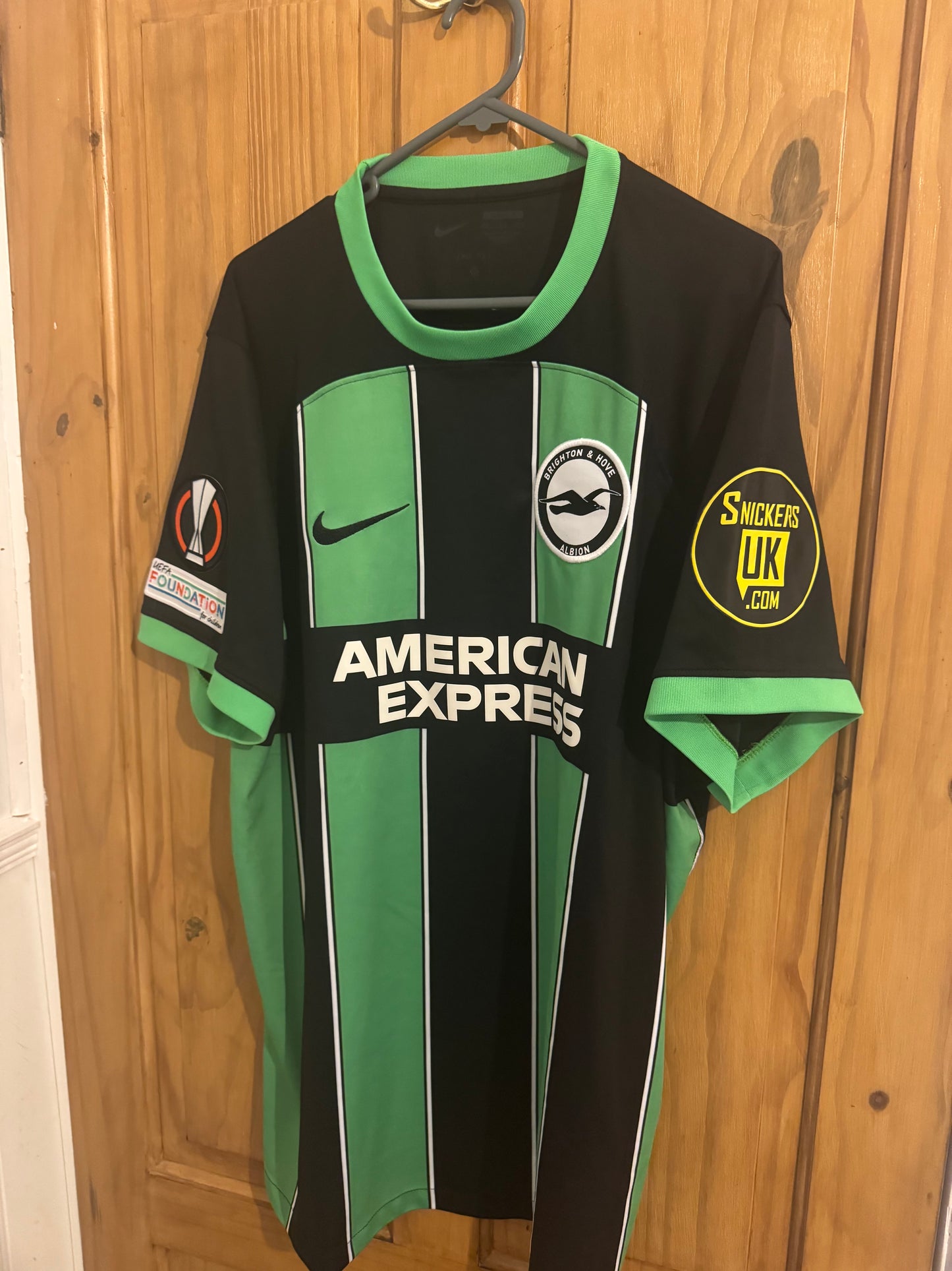 Brighton & Hove Albion Football Shirt - 2023 / 2024 - Away - XXL - Europa League