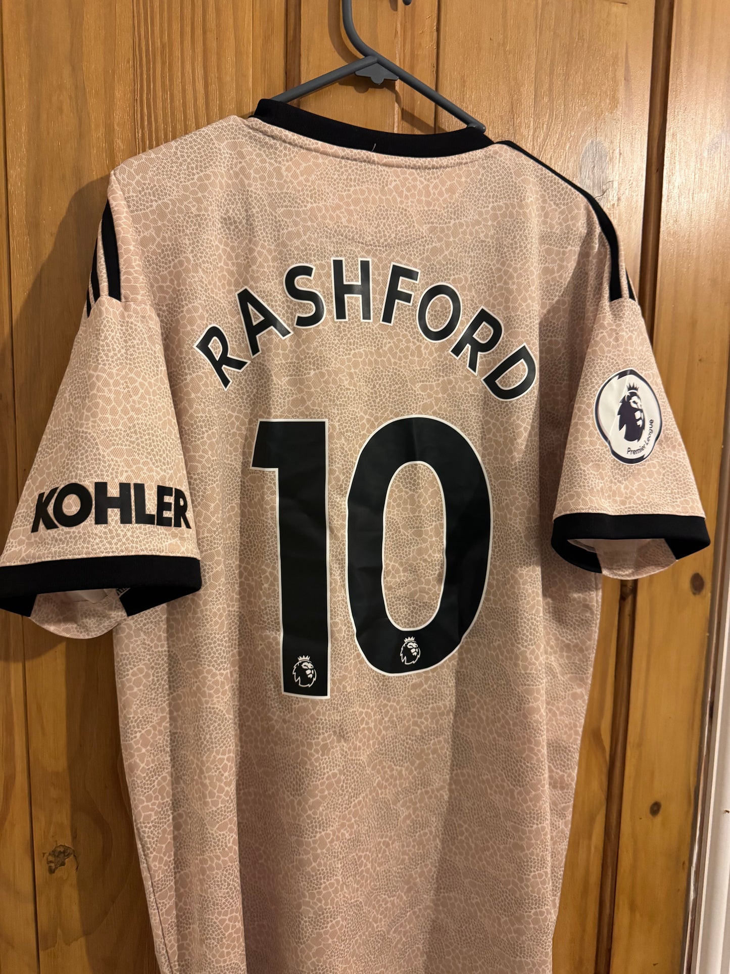 Manchester United Football Shirt - 2019 / 2020 - Away - XL - #10 Rashford