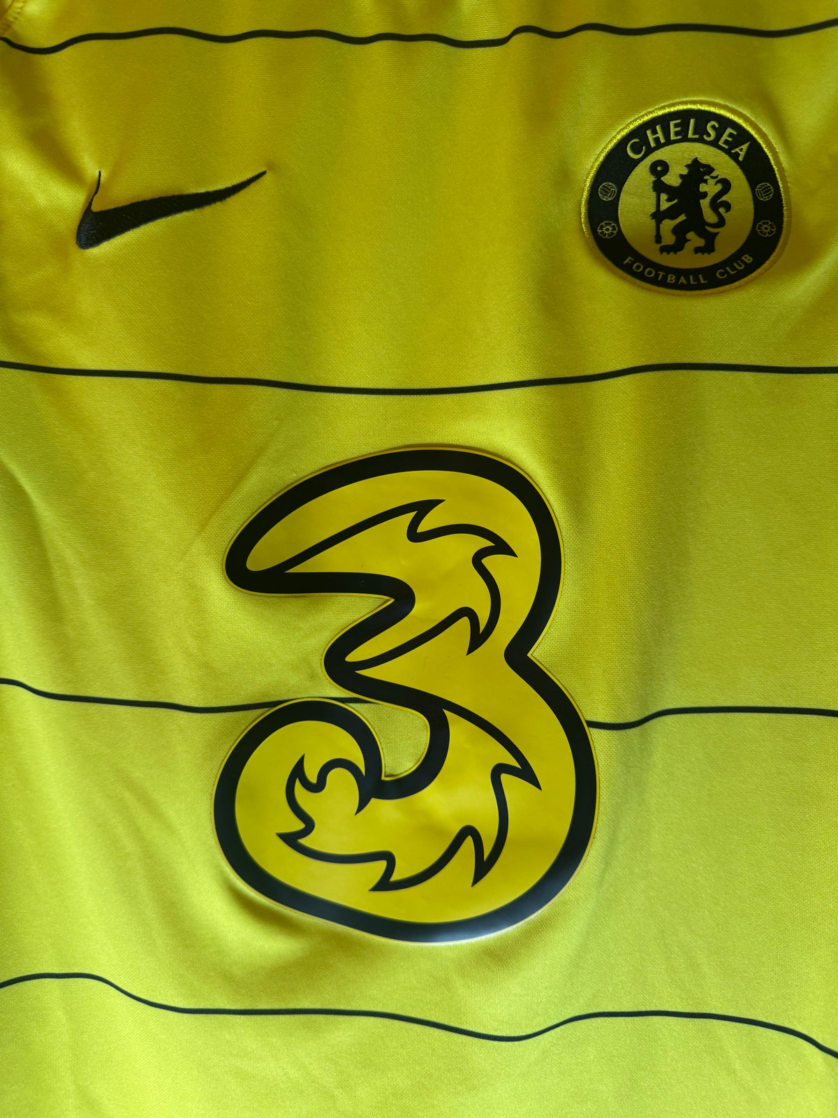Chelsea Football Shirt - 2021 / 2022 - Away - Medium - #6 Thiago Silva