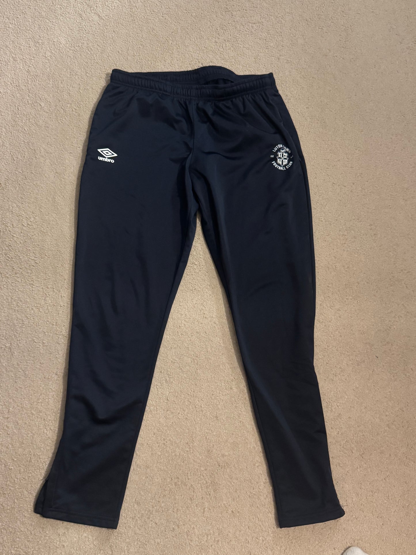 Luton Town Tracksuit Trousers Jogging Bottoms - 2022 / 2023 - Large