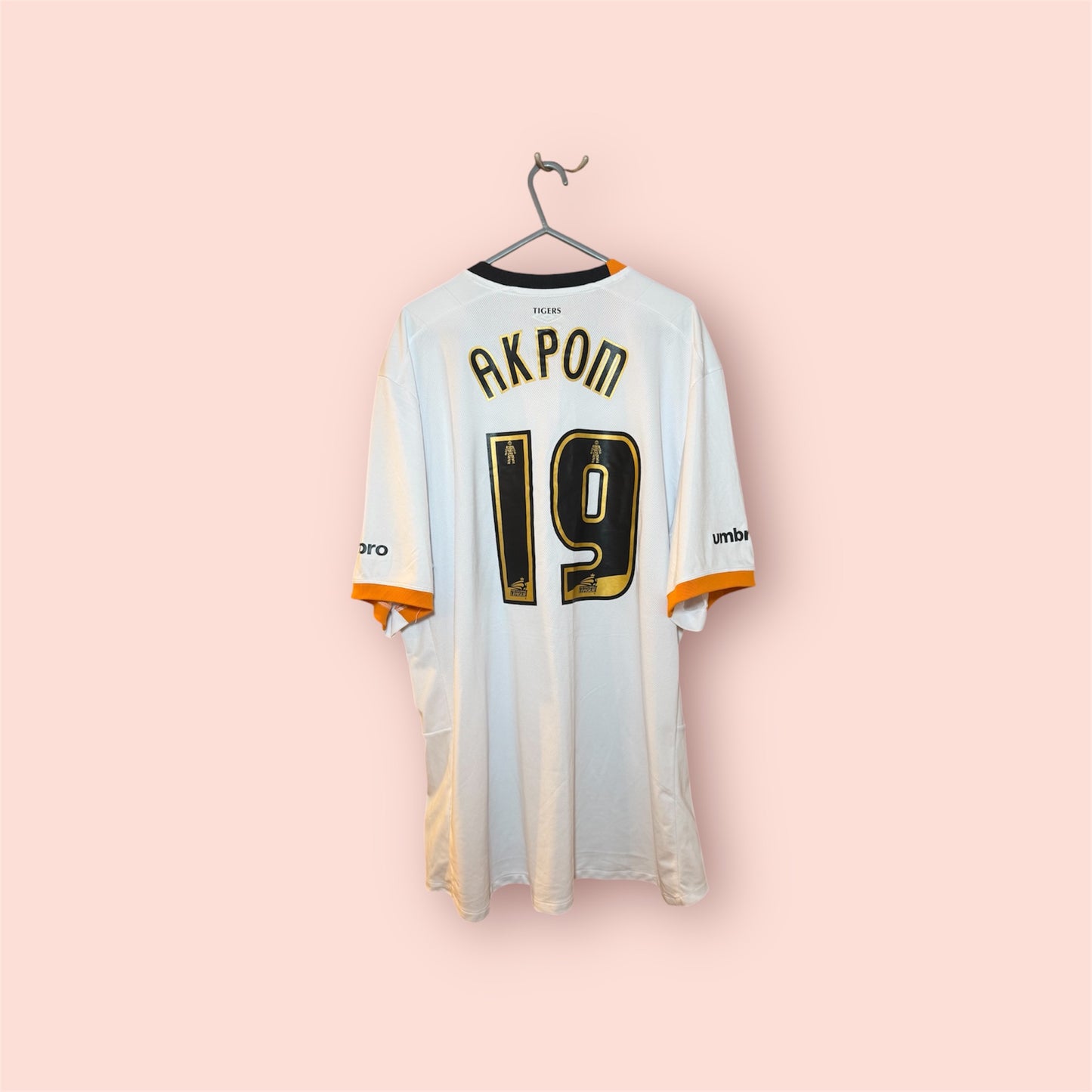 Hull City Football Shirt - 2015 / 2016 - Away - XXL - #19 Chuba Akpom