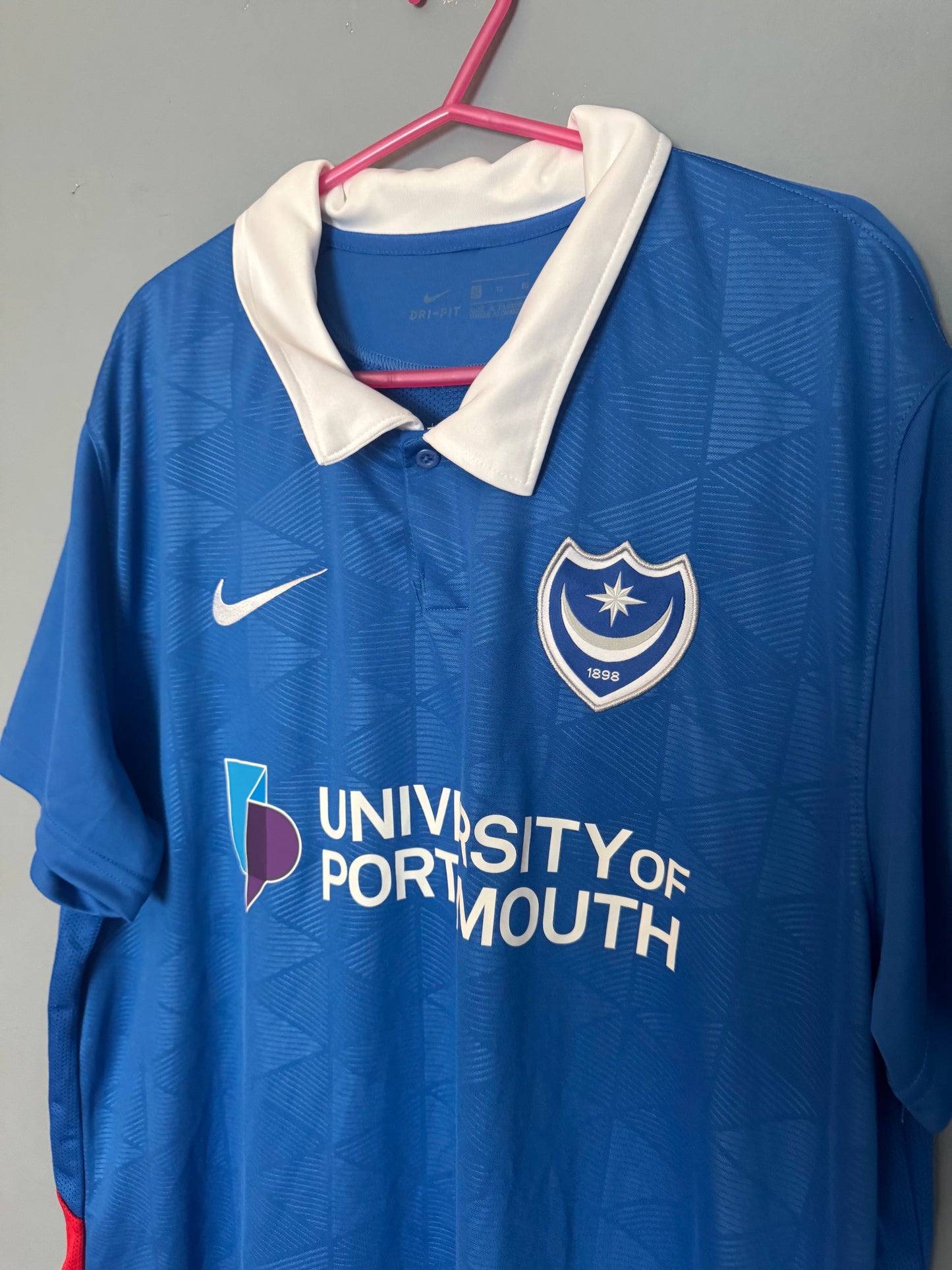 Portsmouth Football Shirt - 2020 / 2021 - Home - XL