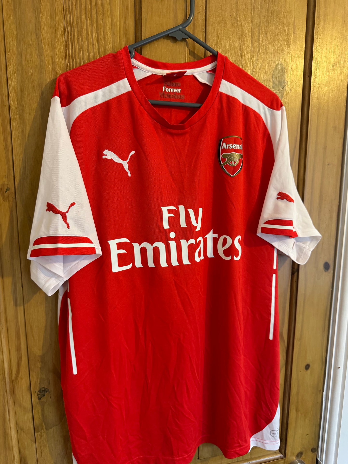 Arsenal Football Shirt - 2014 / 2015 - Home - XL - #10 Jack Wilshere