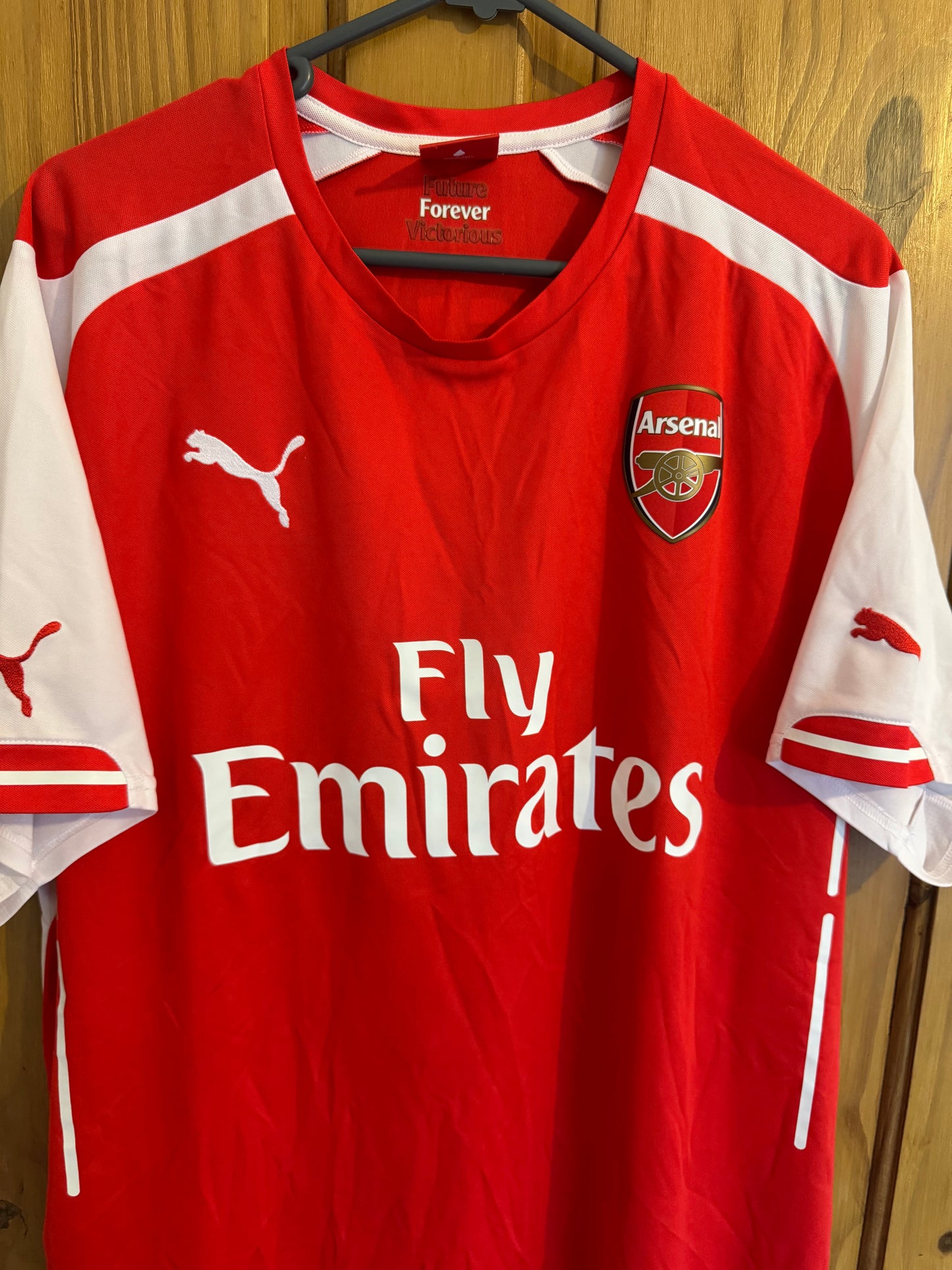 Arsenal Football Shirt - 2014 / 2015 - Home - XL - #10 Jack Wilshere