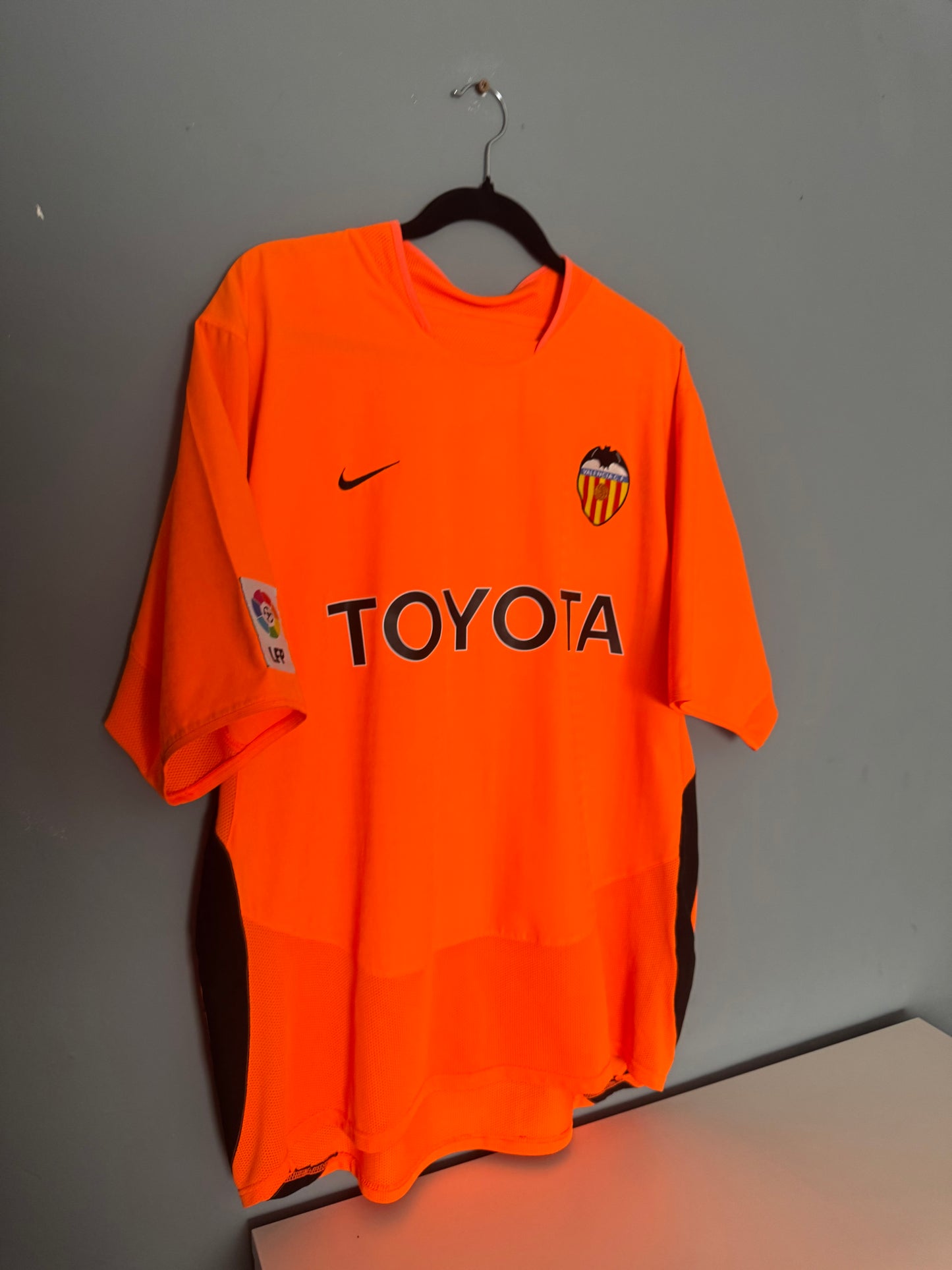 Valencia Football Shirt - 2003 / 2004 - Away - XL - Rare Double Winning Shirt