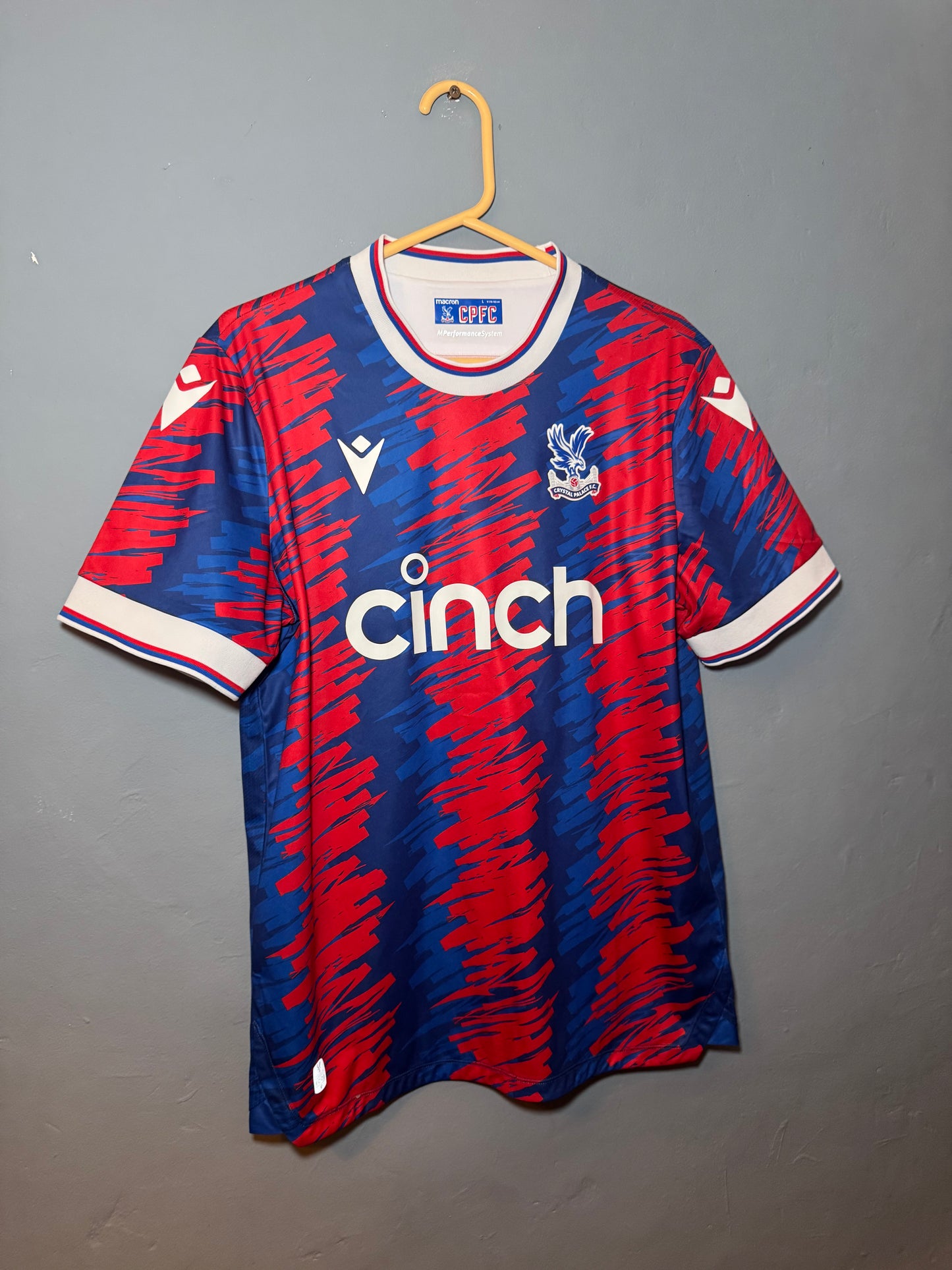 Crystal Palace Football Shirt - 2022 / 2023 - Home - Large - #6 Marc Guehi