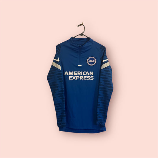 Brighton & Hove Albion Football Shirt - 2023 / 2024 - 1/4 Zip - Small