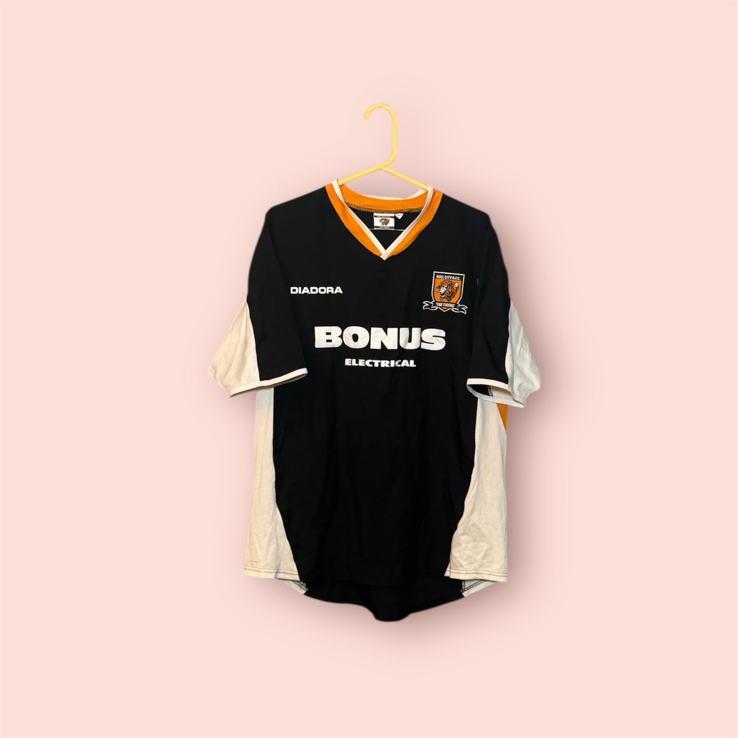 Hull City Football Shirt - 2005 / 2006 / 2007 - Away - Large