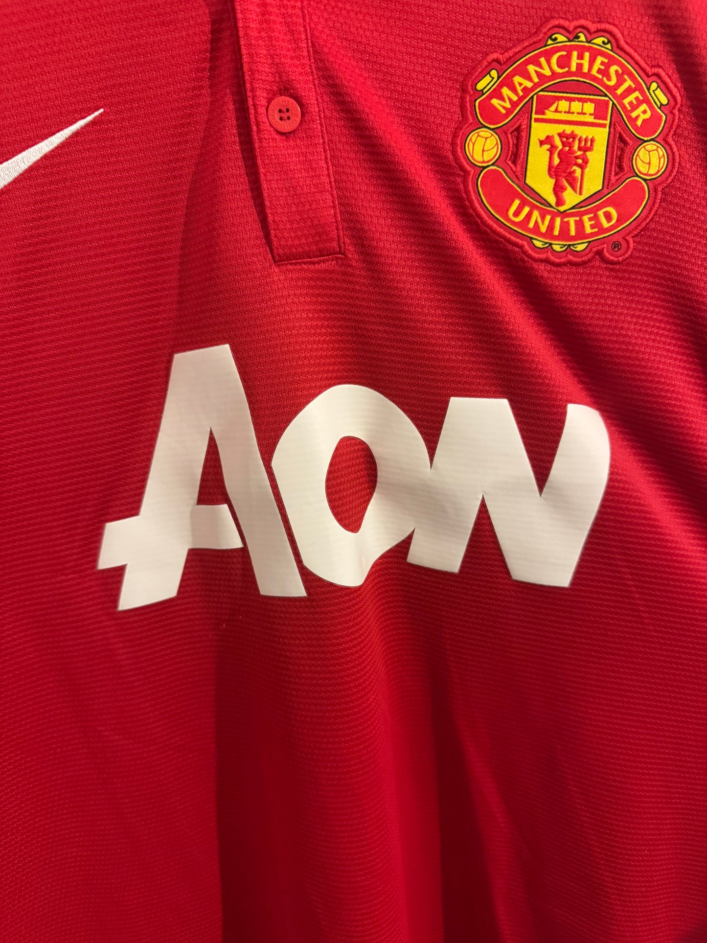 Manchester United Football Shirt - 2013 / 2014 - Home - Large - #20 van Persie