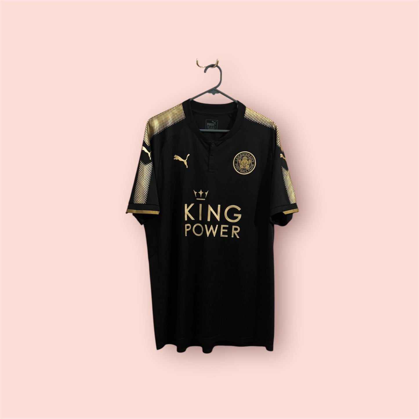 Leicester City Football Shirt - 2017 / 2018 - Away - XL - #9 Jamie Vardy