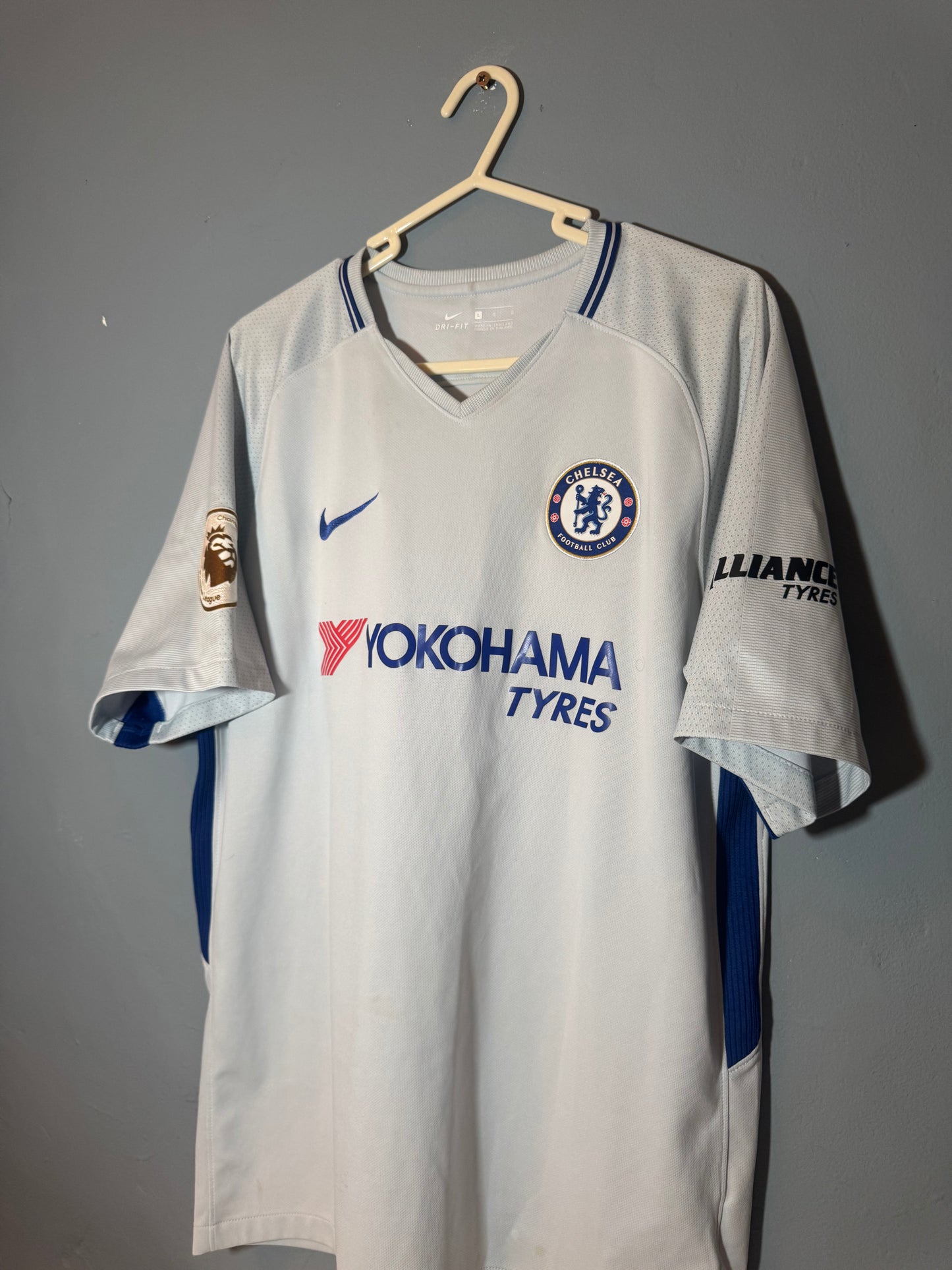 Chelsea Football Shirt - 2017 / 2018 - Away - Large - #7N'Golo Kante