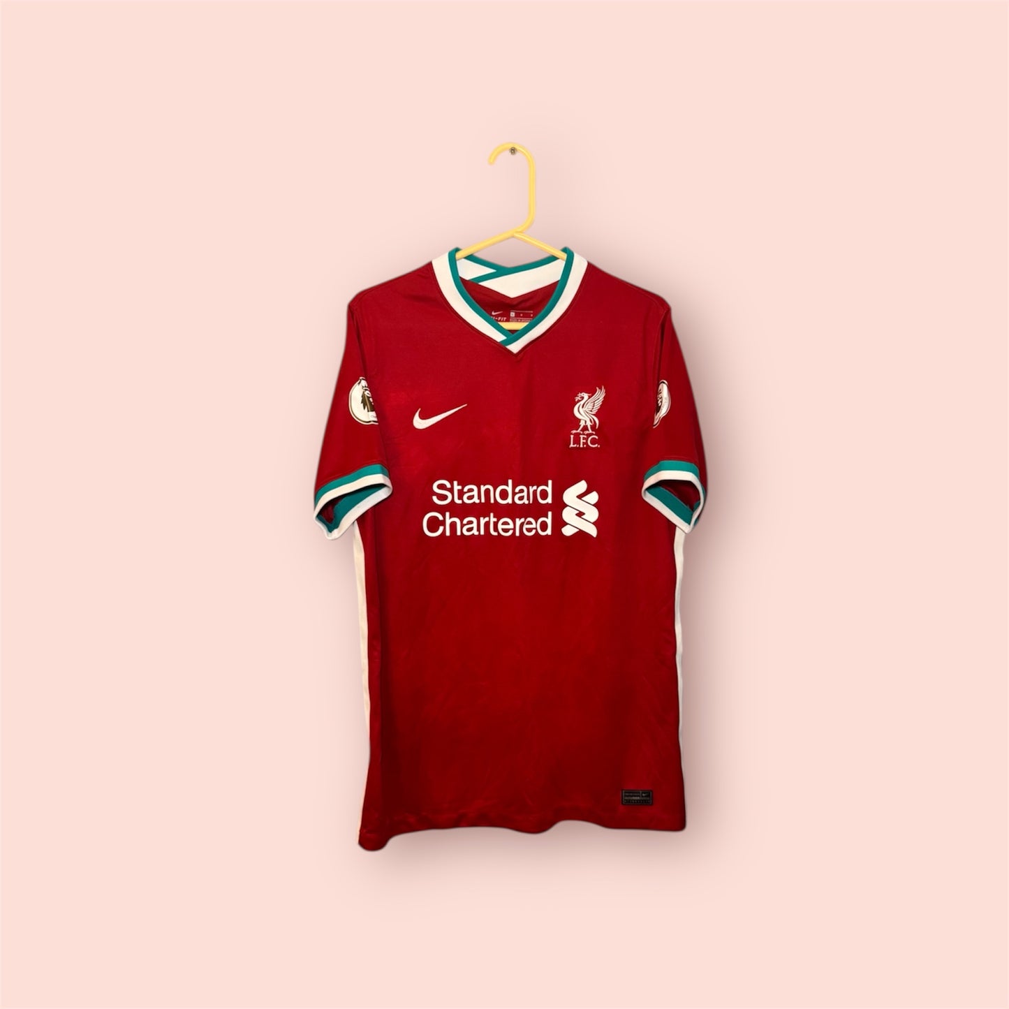 Liverpool Football Shirt - 2020 / 2021 - Home - Large - #11 Salah