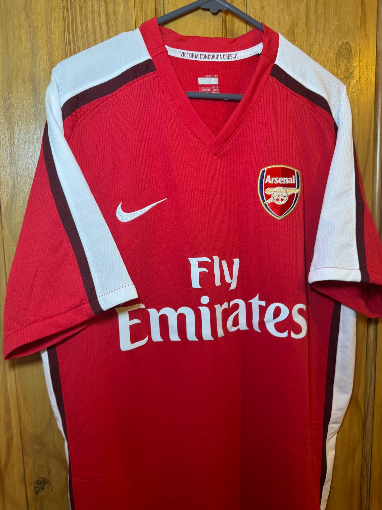 Arsenal Football Shirt - 2008 / 2009 - Home - Large - #10 William Gallas