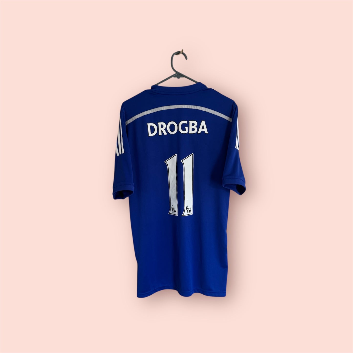 Chelsea Football Shirt - 2014 / 2015 - Home - Medium - #11 Didier Drogba