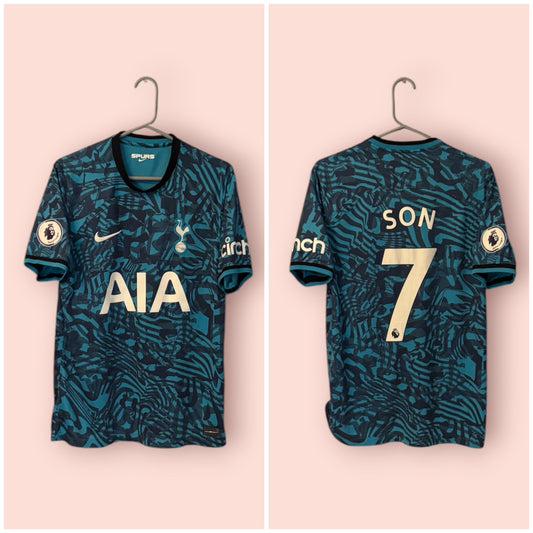 Tottenham Hotspur Football Shirt - 2022 / 2023 - Third - Medium - #7 Son