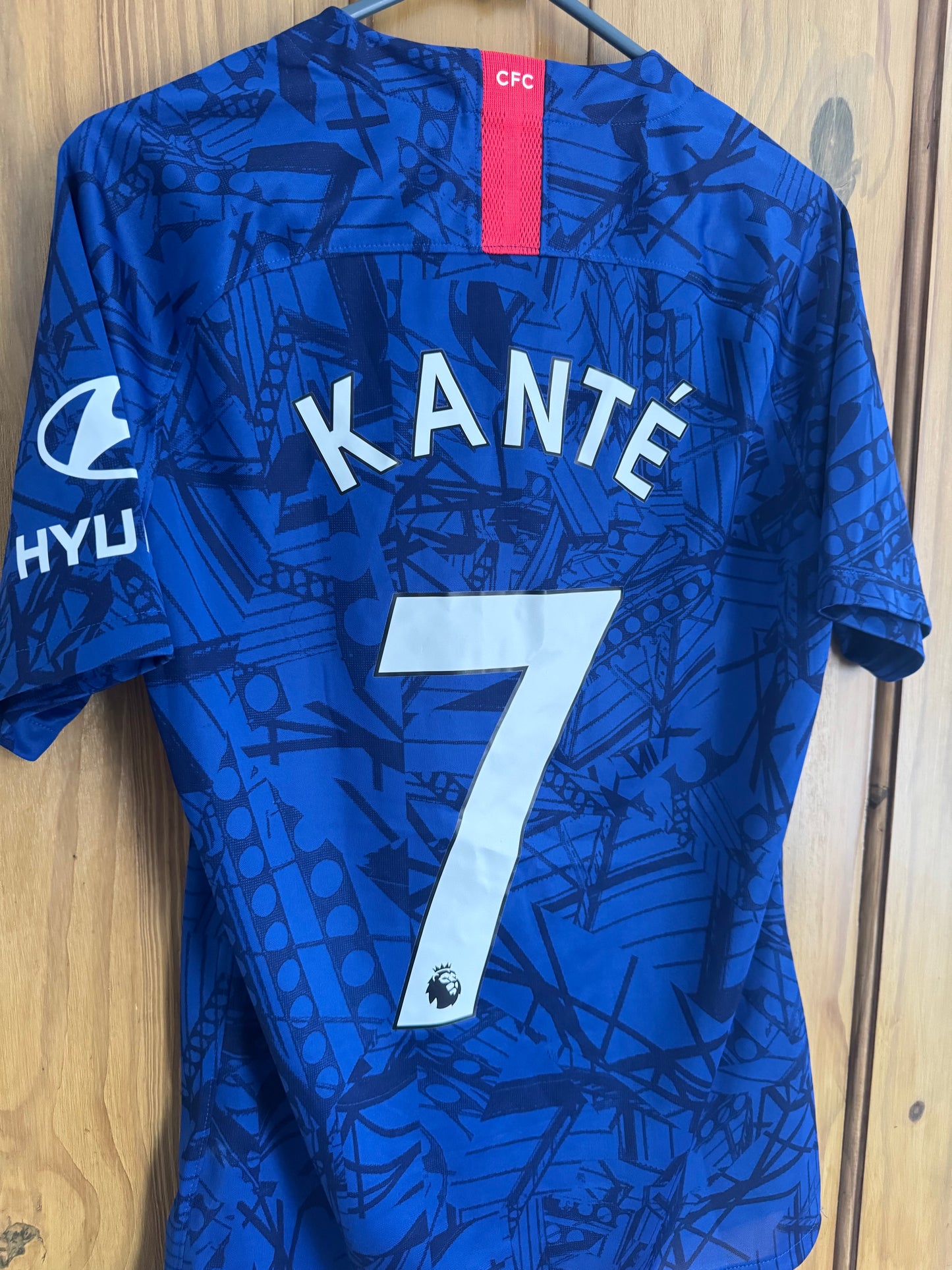 Chelsea Football Shirt - 2019 / 2020 - Home - Small - #7 N’Golo Kante
