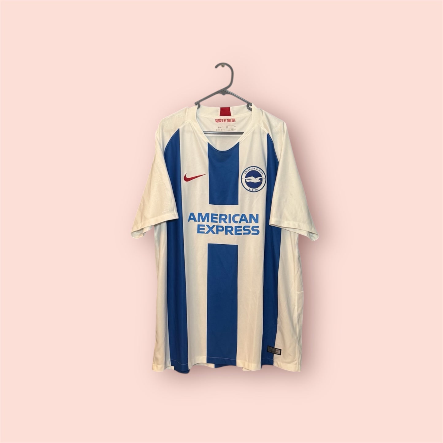 Brighton & Hove Albion Football Shirt - 2018 / 2019 - Home - XXL