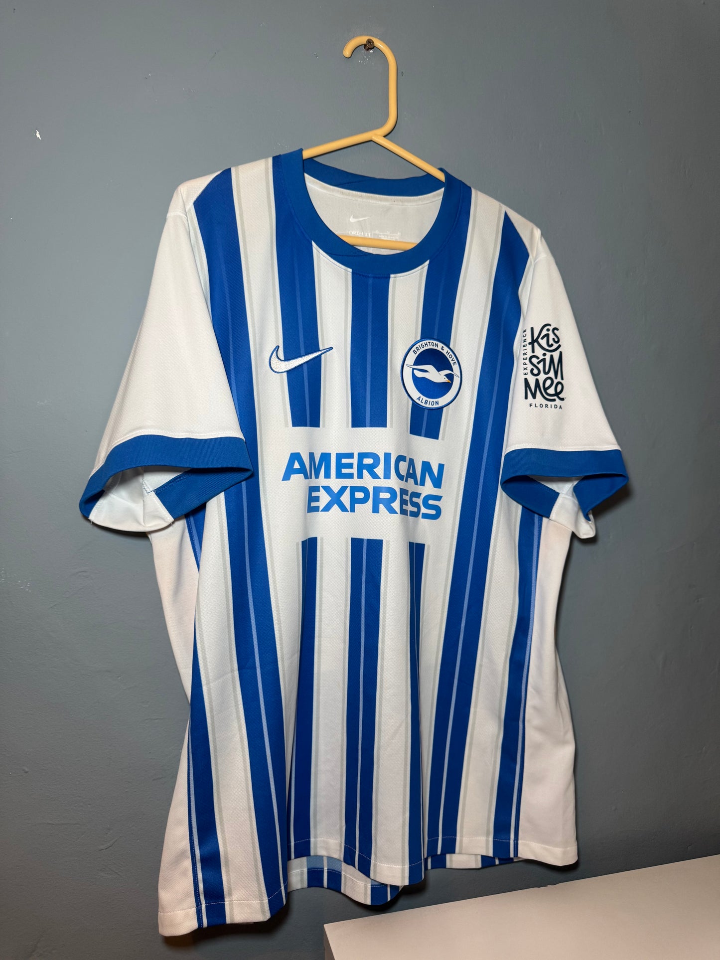 Brighton and Hove Albion Football Shirt - 2024 / 2025 - Home - XL - #29 van Hecke
