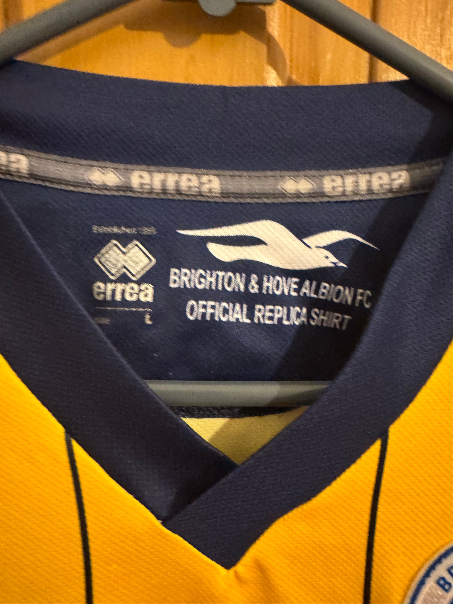 Brighton & Hove Albion Football Shirt - 2013 / 2014 - Away - Long Sleeves - Rare