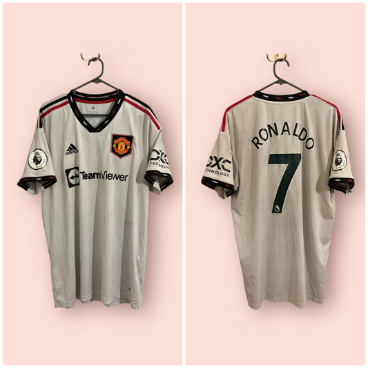 Manchester United Football Shirt - 2022 / 2023 - Away - Large - #7 Cristiano Ronaldo
