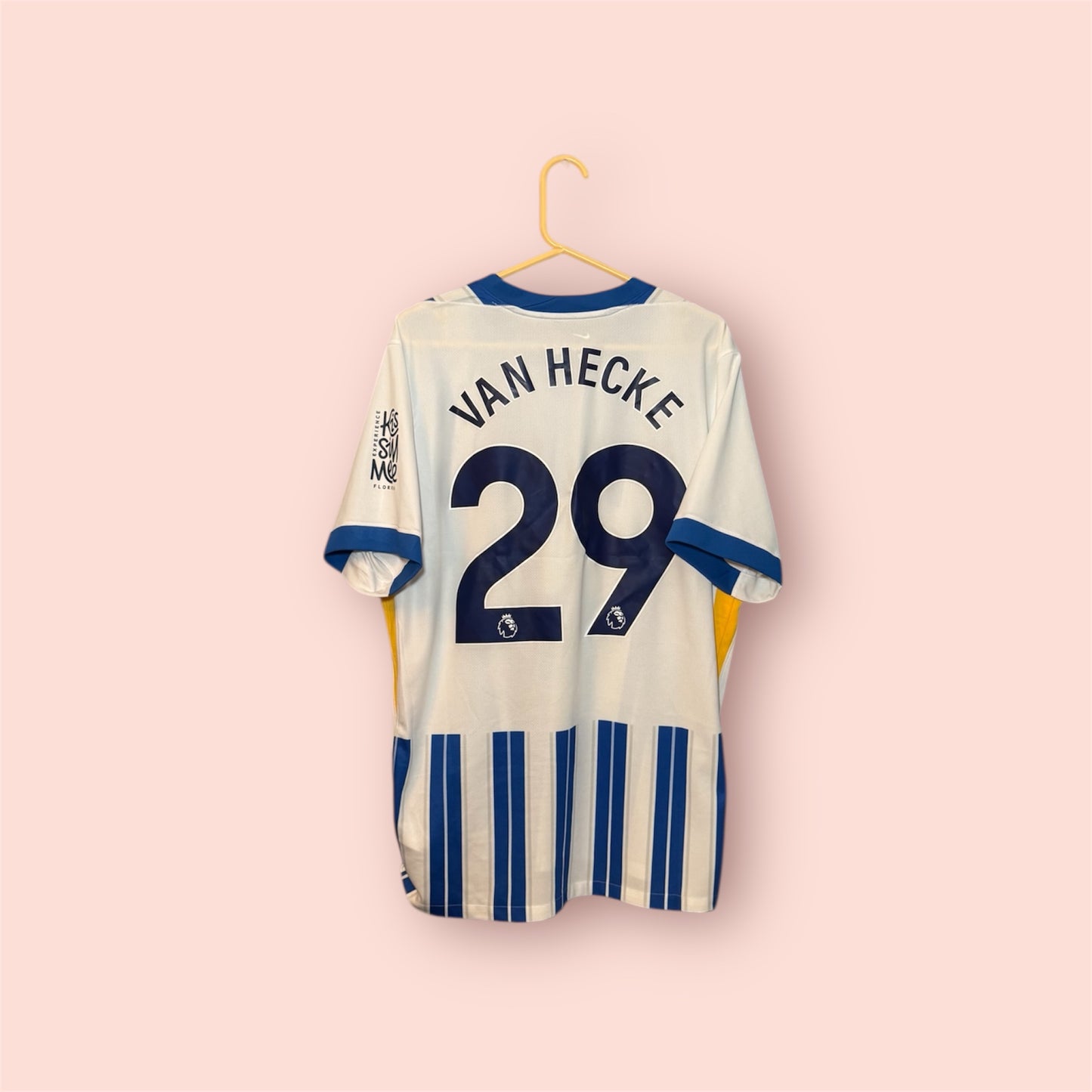 Brighton and Hove Albion Football Shirt - 2024 / 2025 - Home - XL - #29 van Hecke