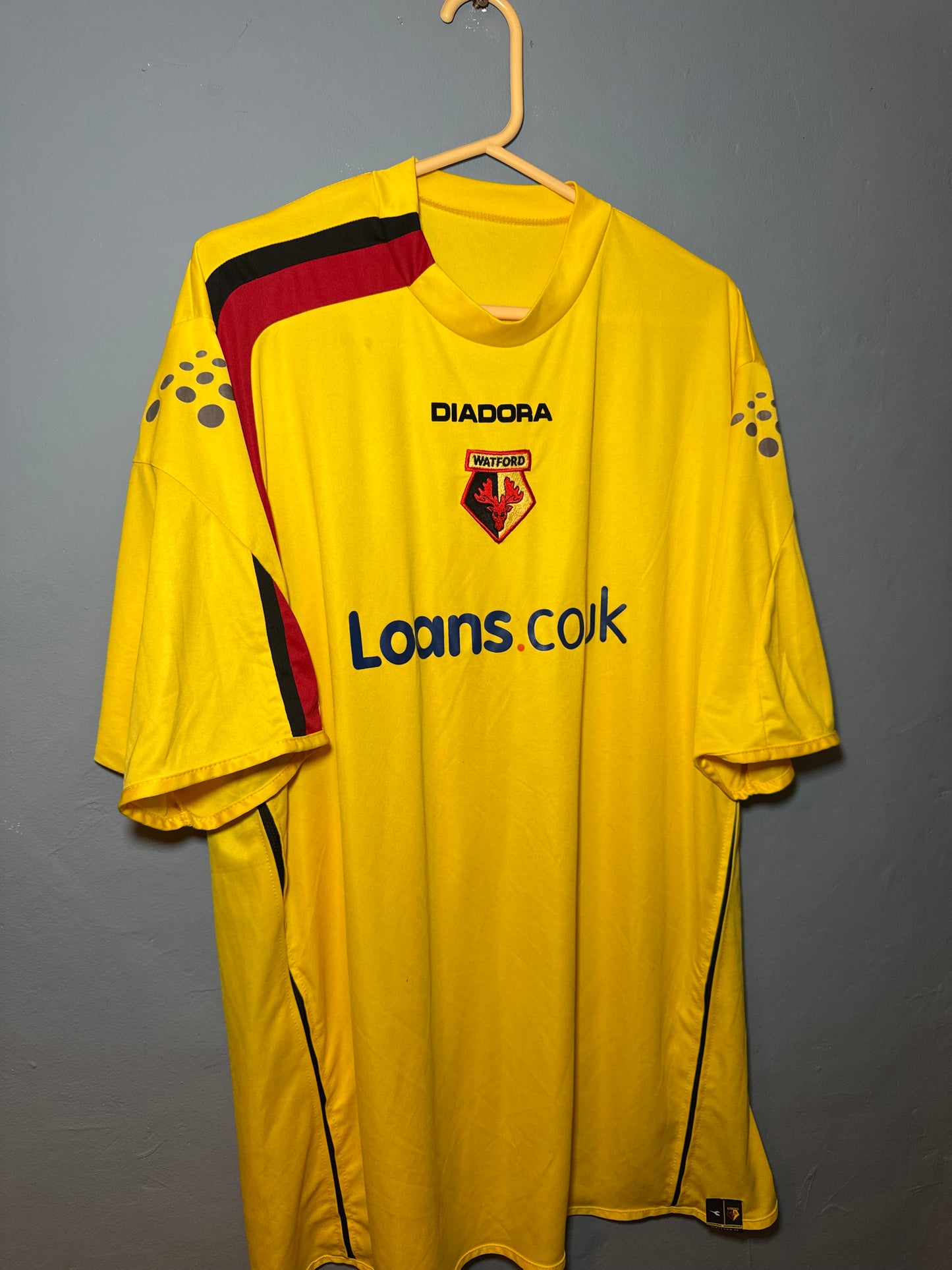 Watford Football Shirt - 2005 / 2006 - Home - XXL